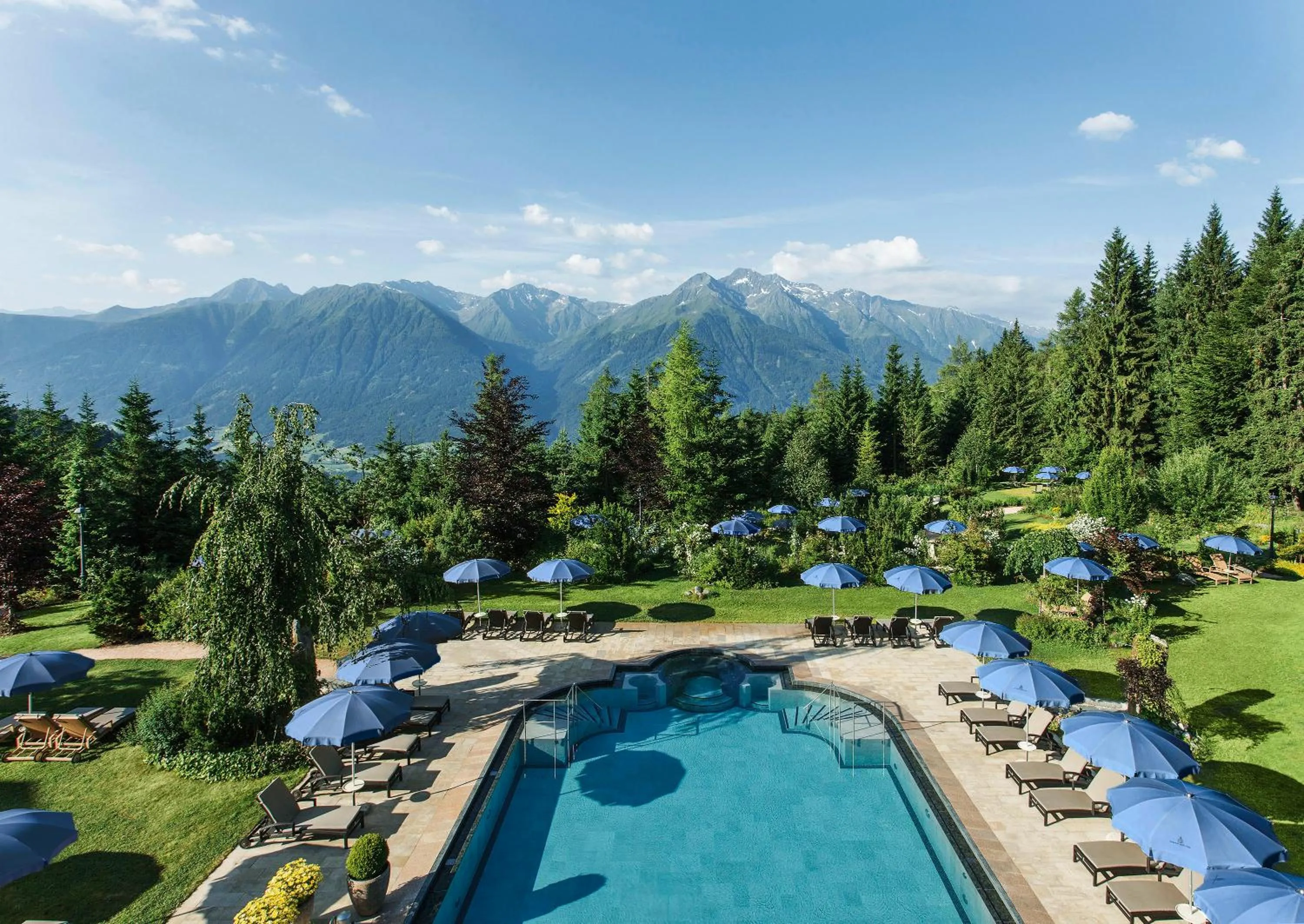 Mountain view in Interalpen-Hotel Tyrol