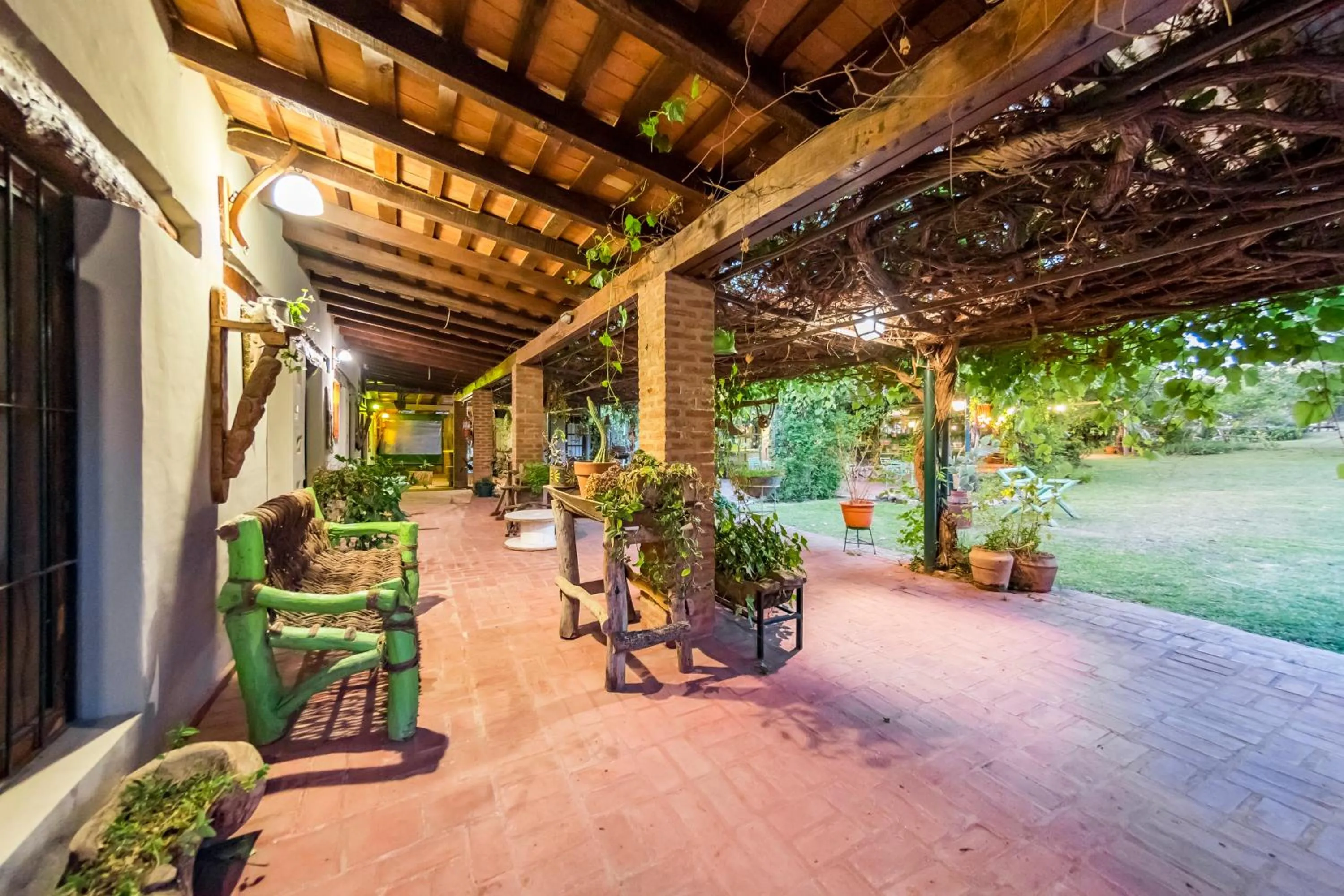 Patio in Posada El Pucara