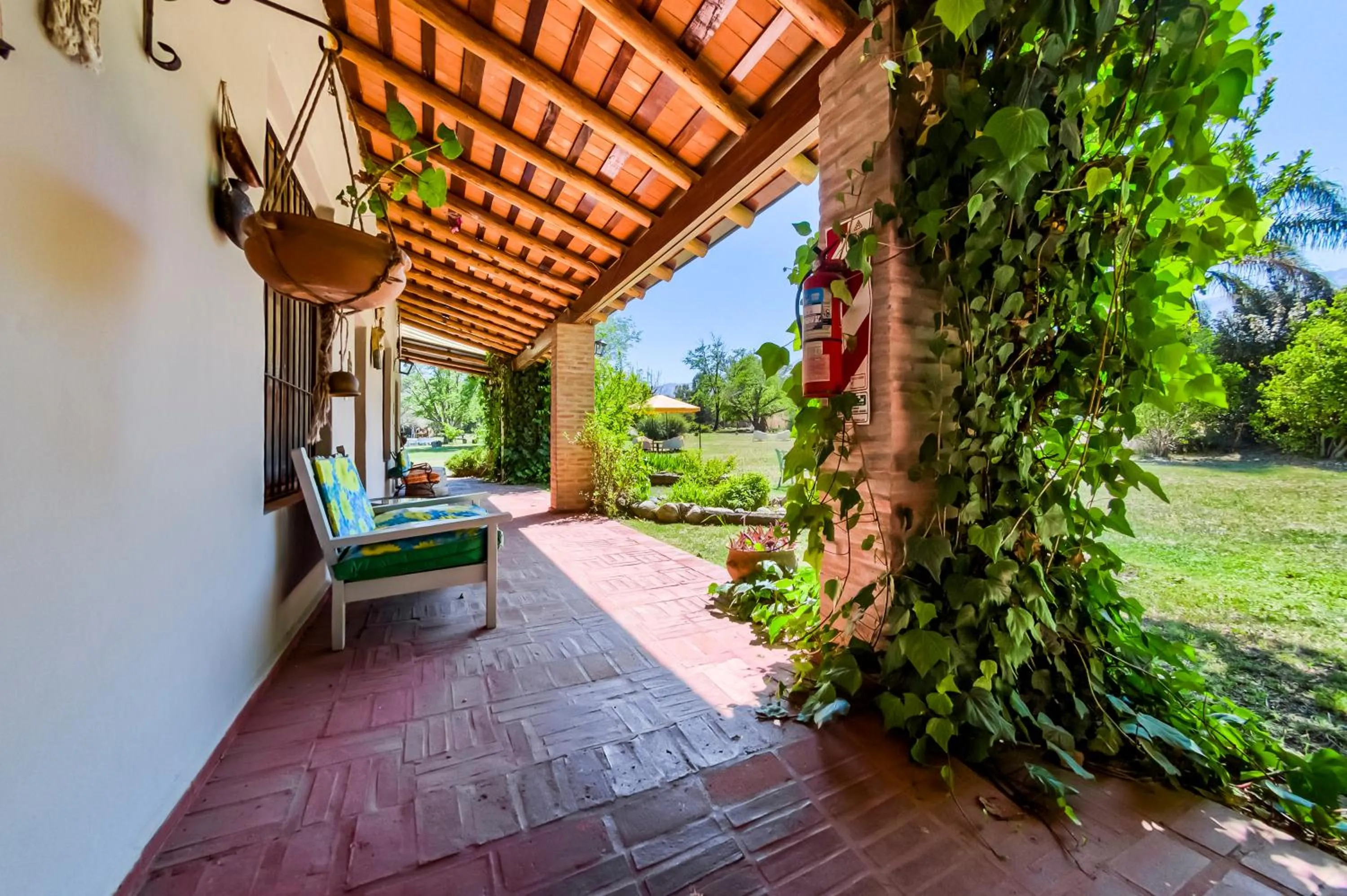 Patio in Posada El Pucara