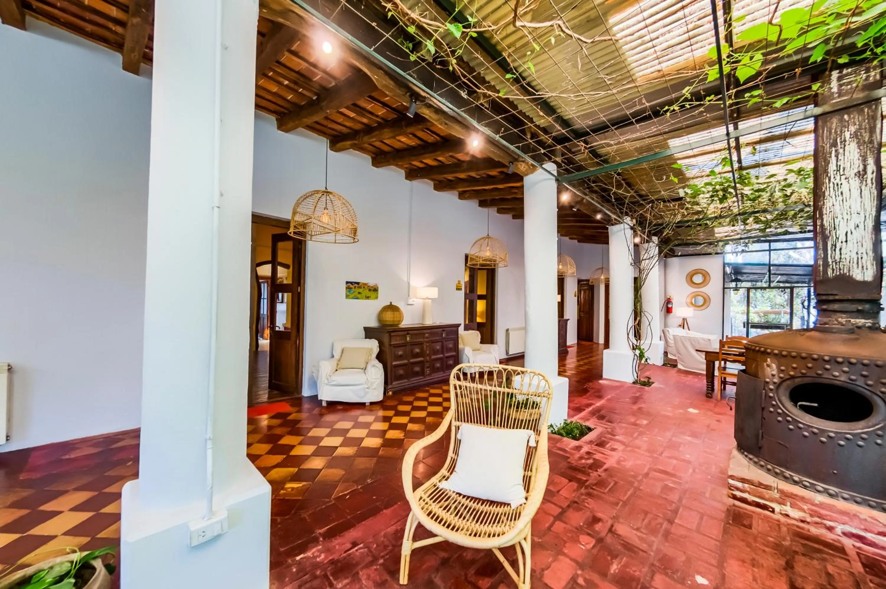 Living room in Posada El Pucara