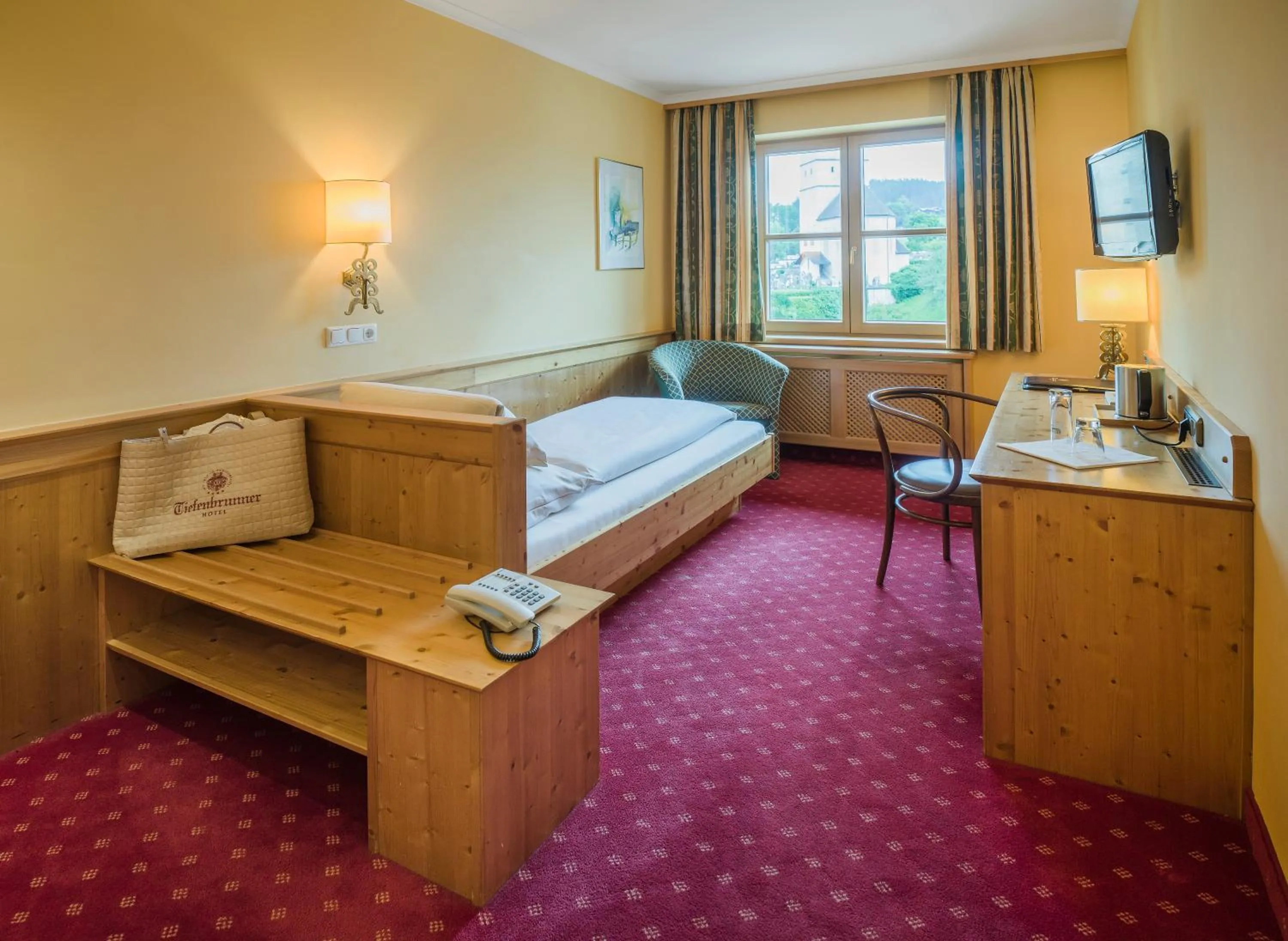 Photo of the whole room, Bed in Hotel Tiefenbrunner