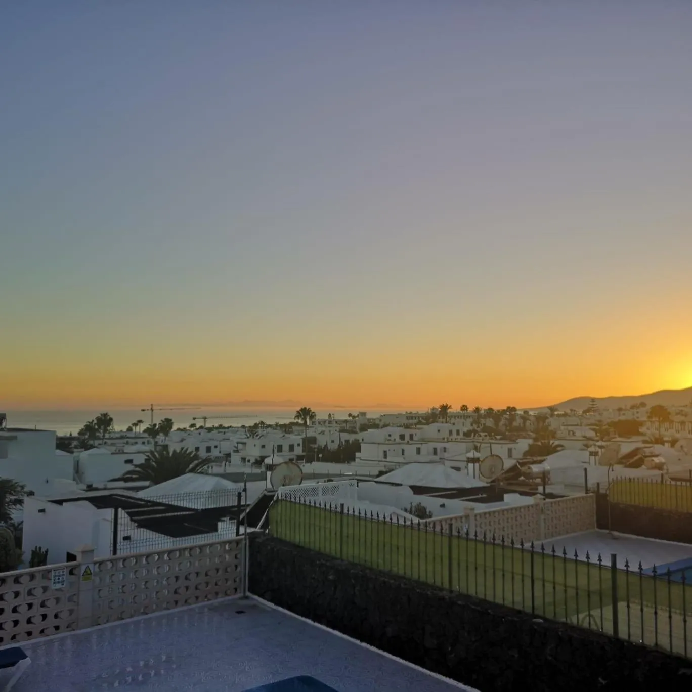 Sunset in Villas Vistabella