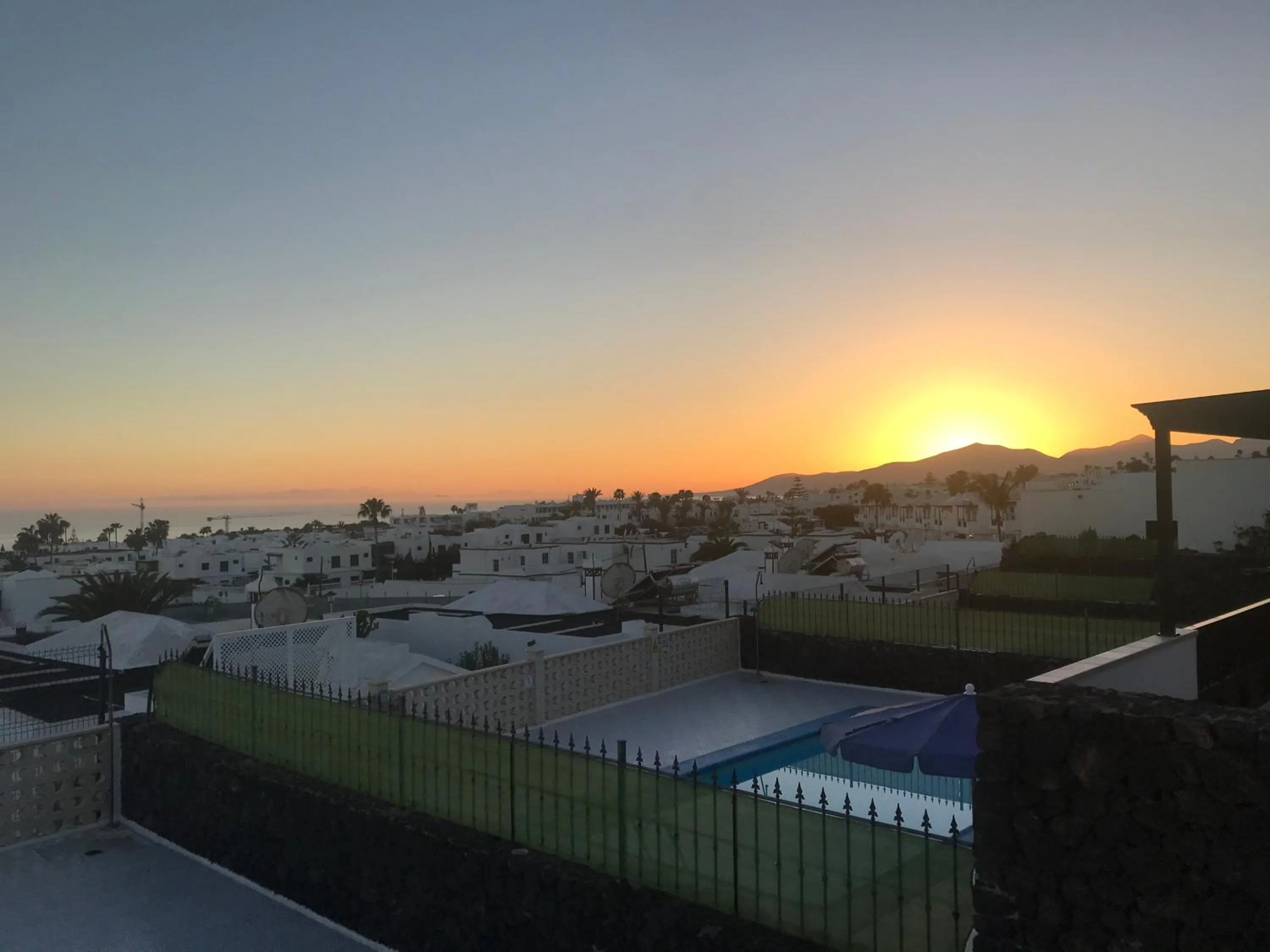Sunset in Villas Vistabella