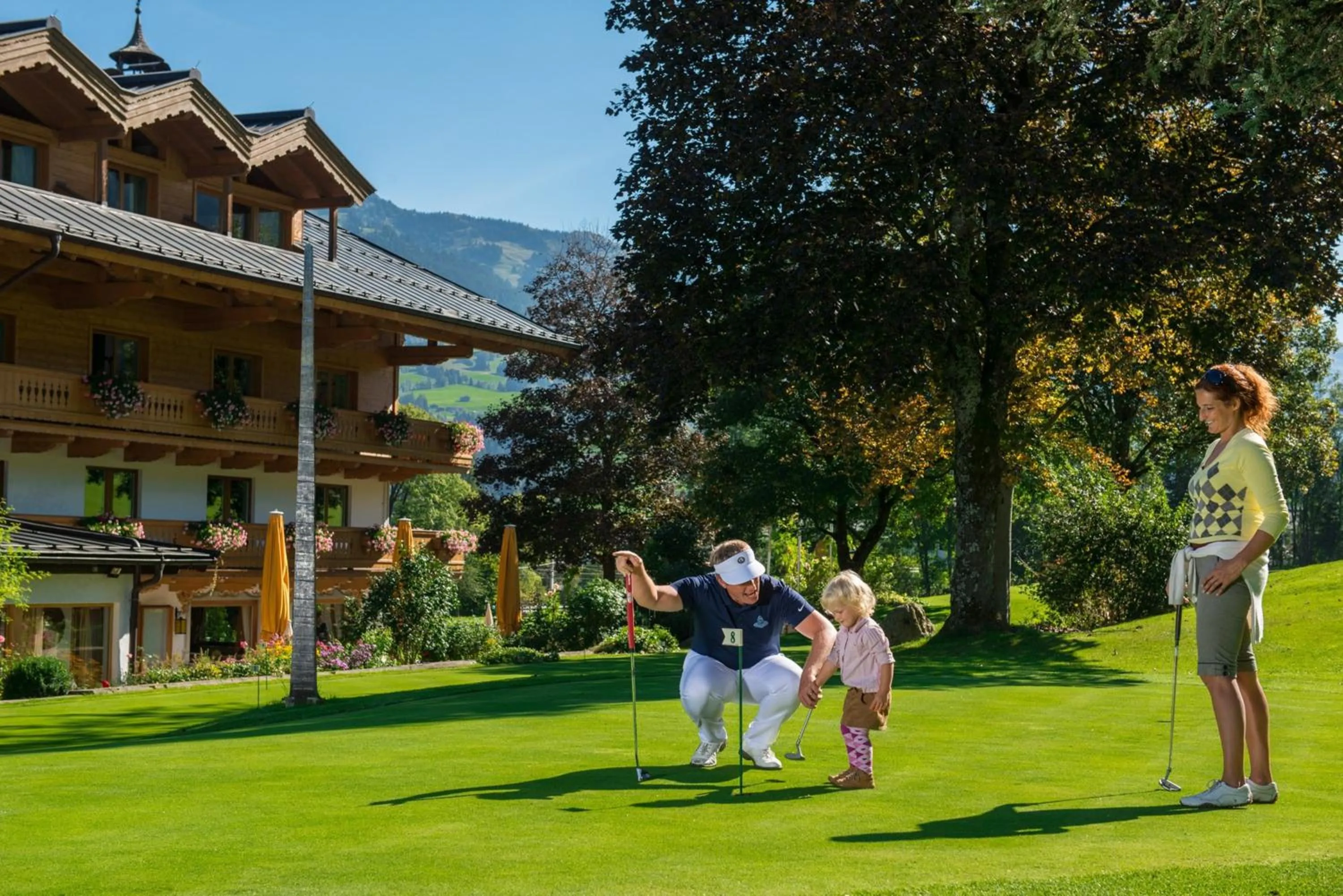 Golfcourse in Rasmushof - Hotel Kitzbühel
