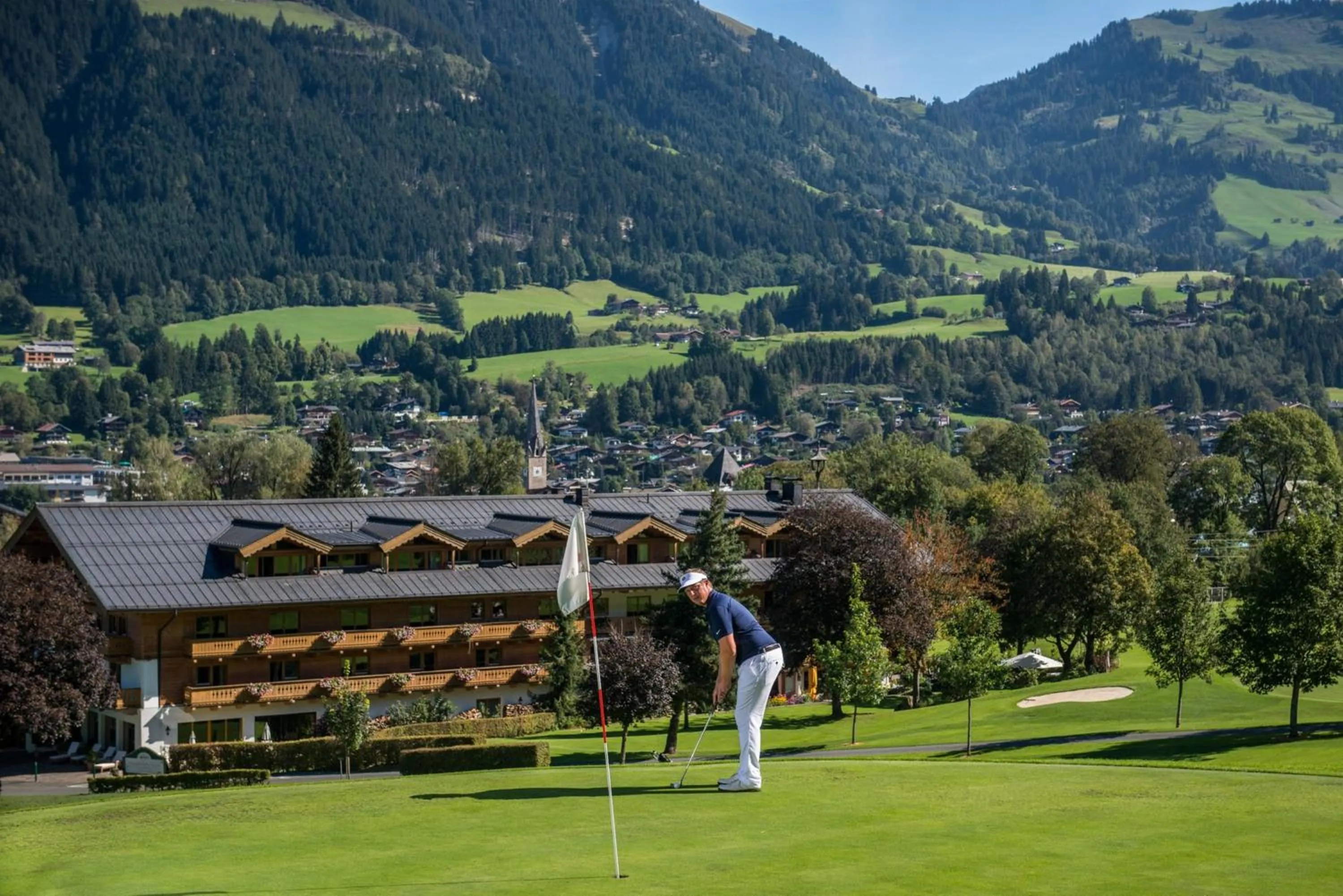 Golfcourse in Rasmushof - Hotel Kitzbühel