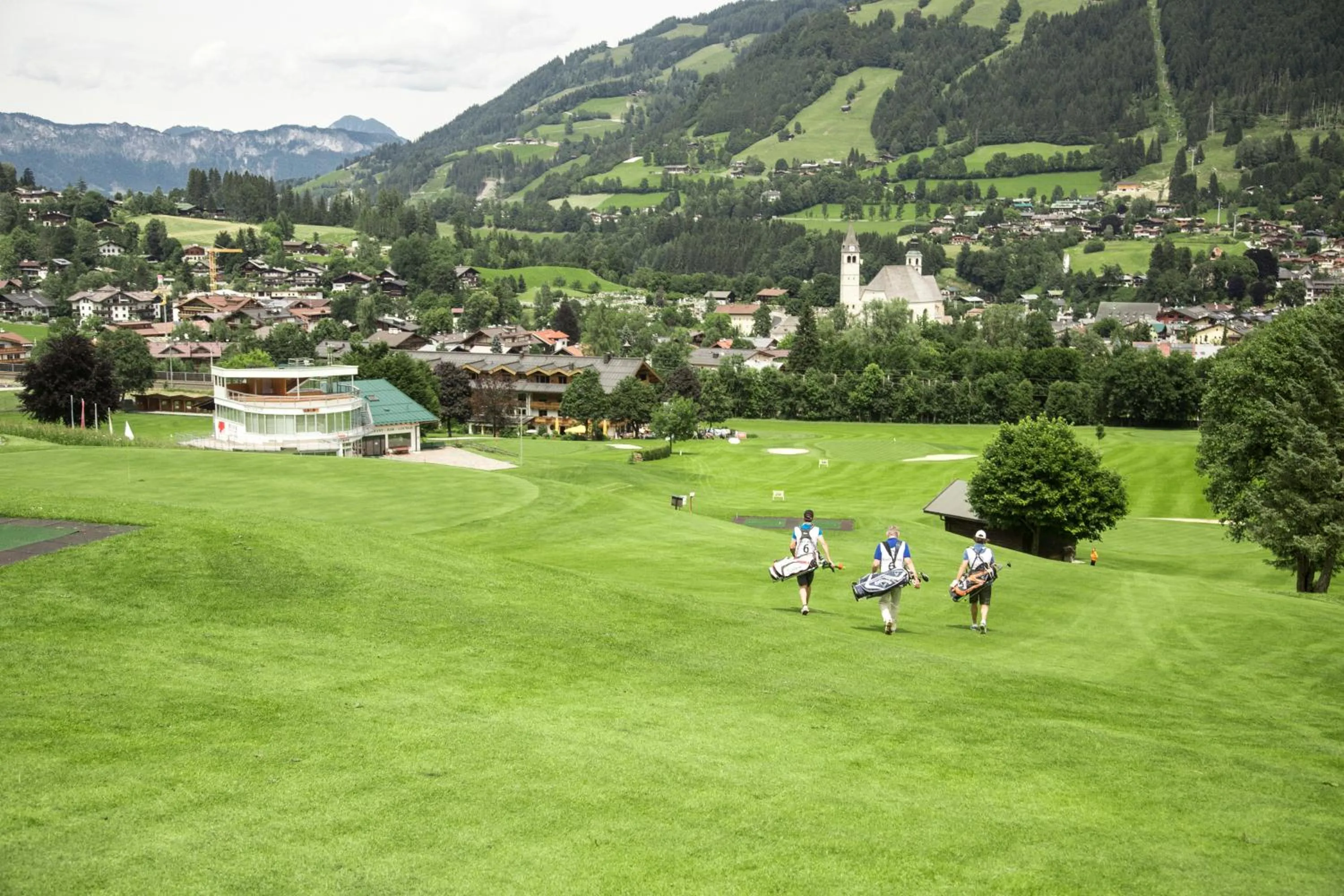 Golfcourse in Rasmushof - Hotel Kitzbühel