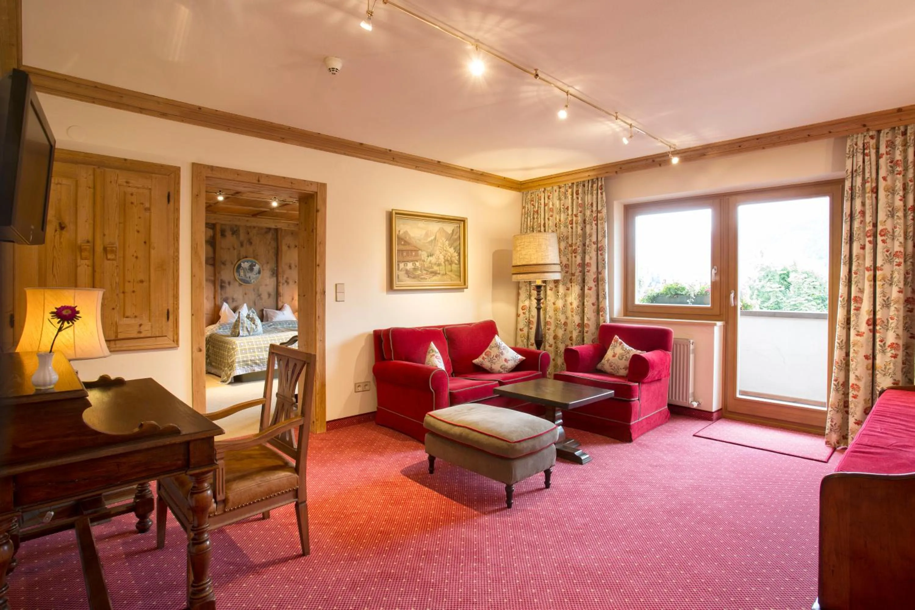 Living room in Rasmushof - Hotel Kitzbühel