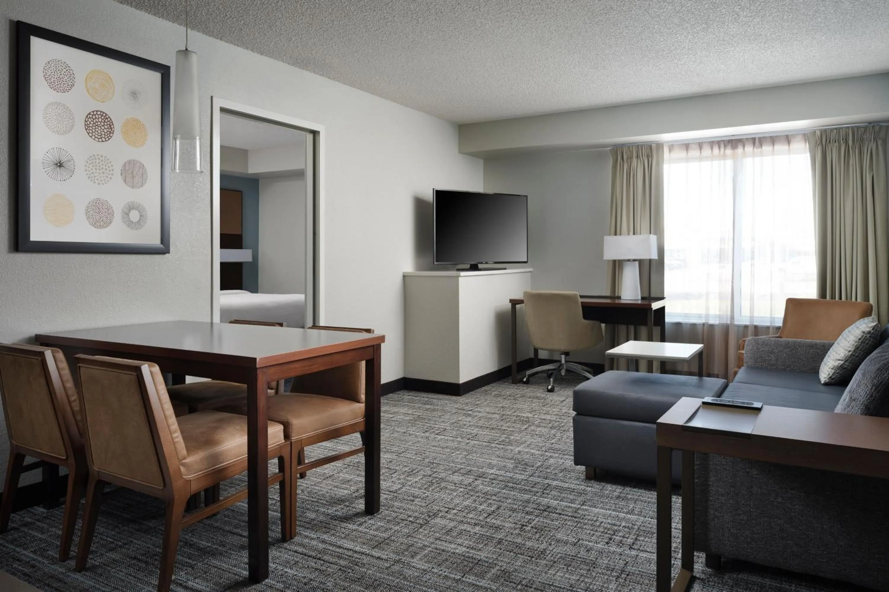 Living room in Residence Inn by Marriott Grand Rapids Airport