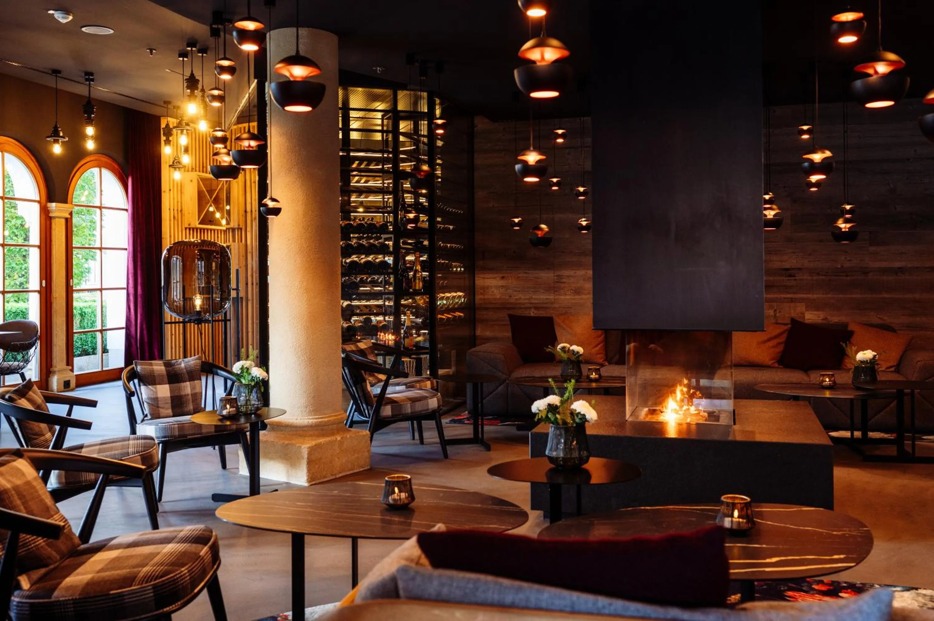 Lounge or bar in Schlosshotel Kitzbühel