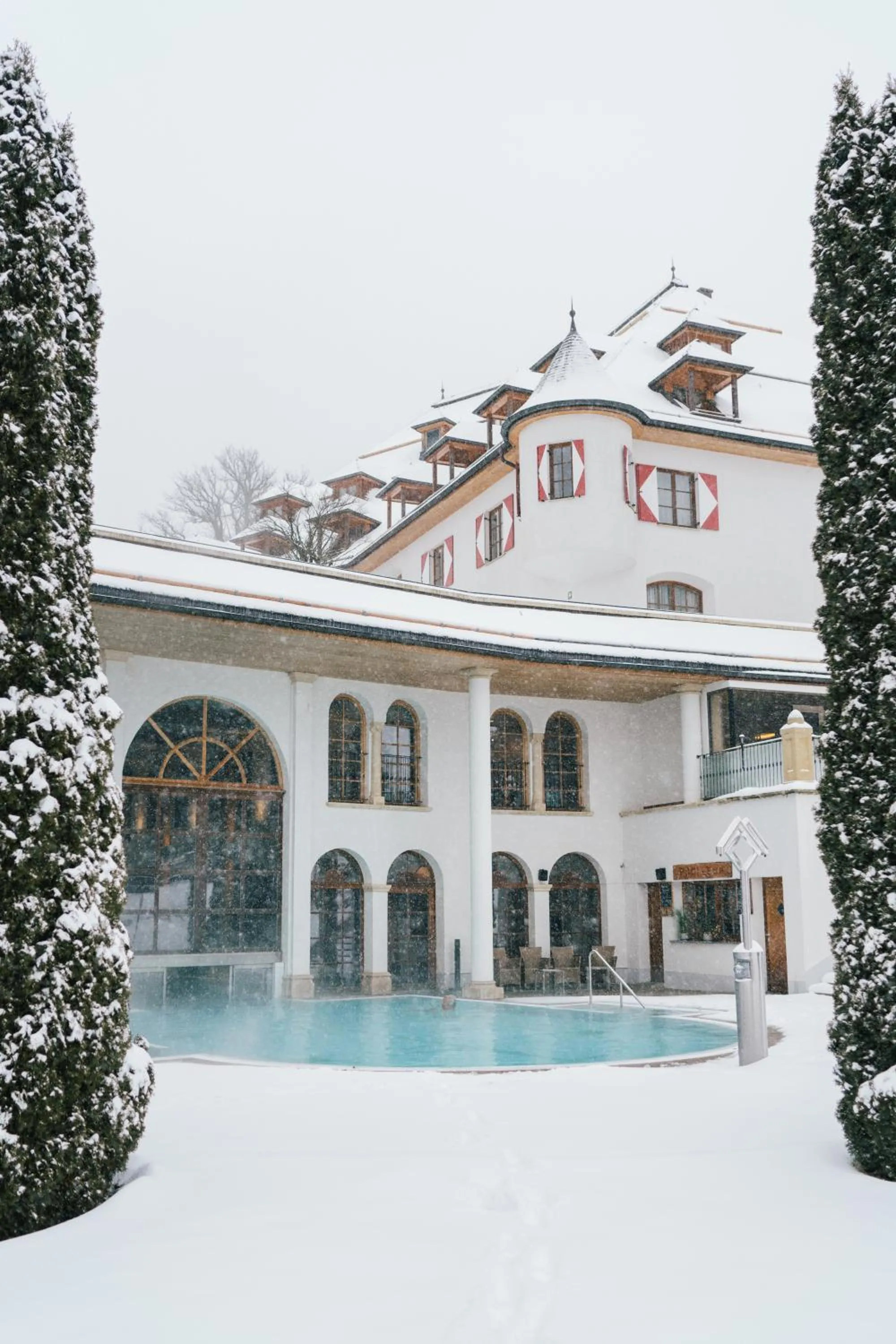 Property building in Schlosshotel Kitzbühel