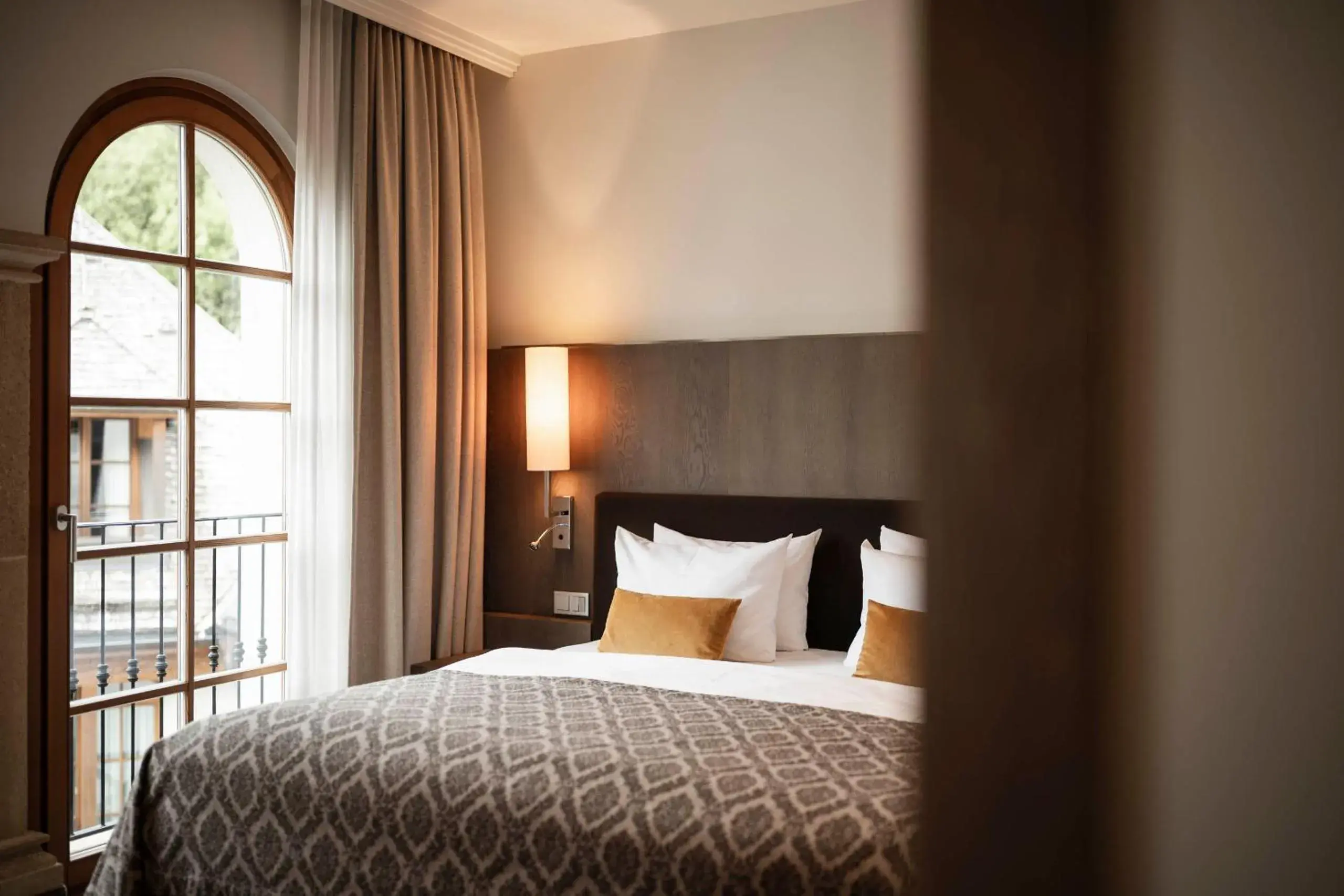 Bed in Schlosshotel Kitzbühel Bed in Schlosshotel Kitzbühel