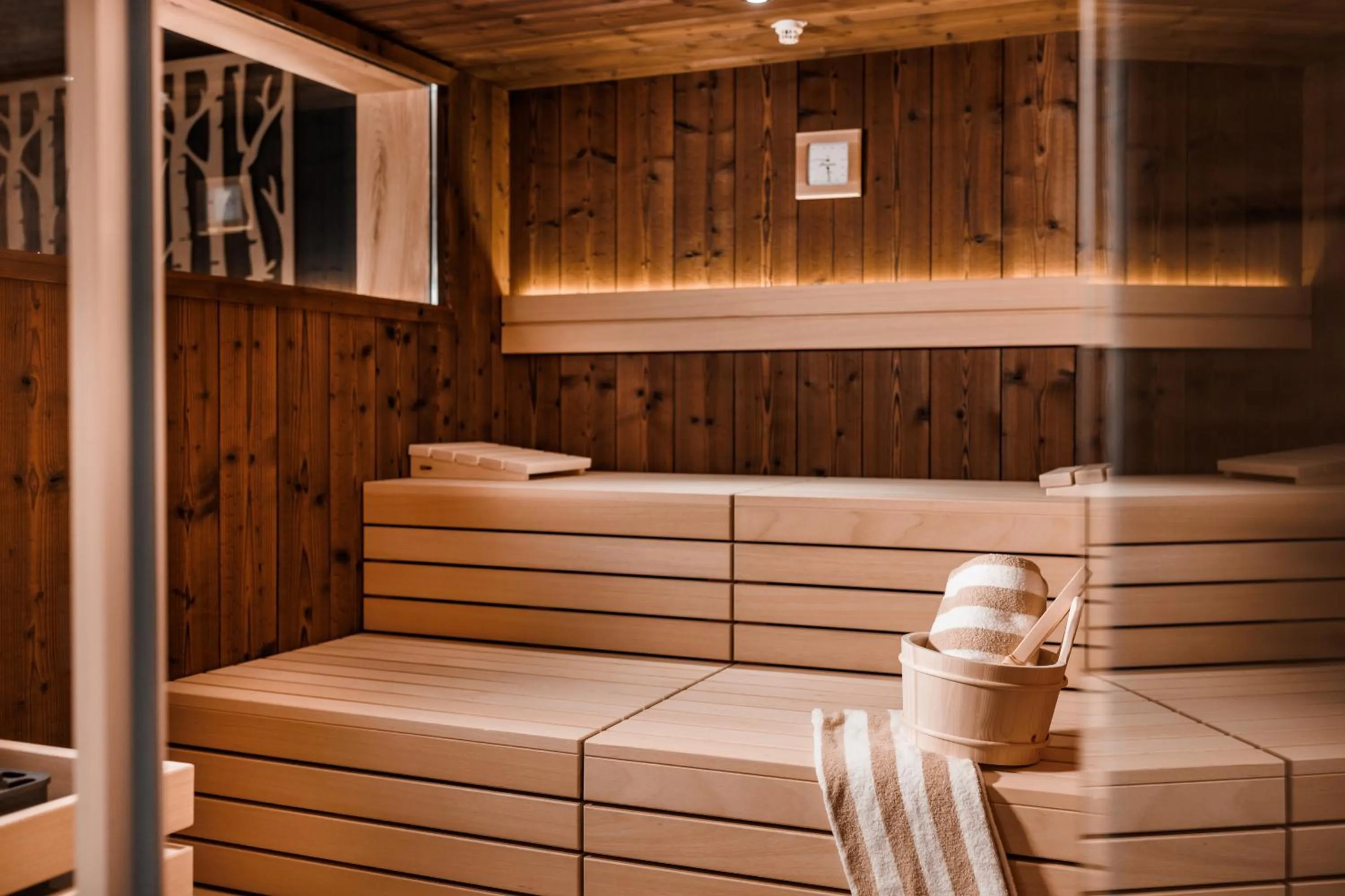 Sauna in Schlosshotel Kitzbühel
