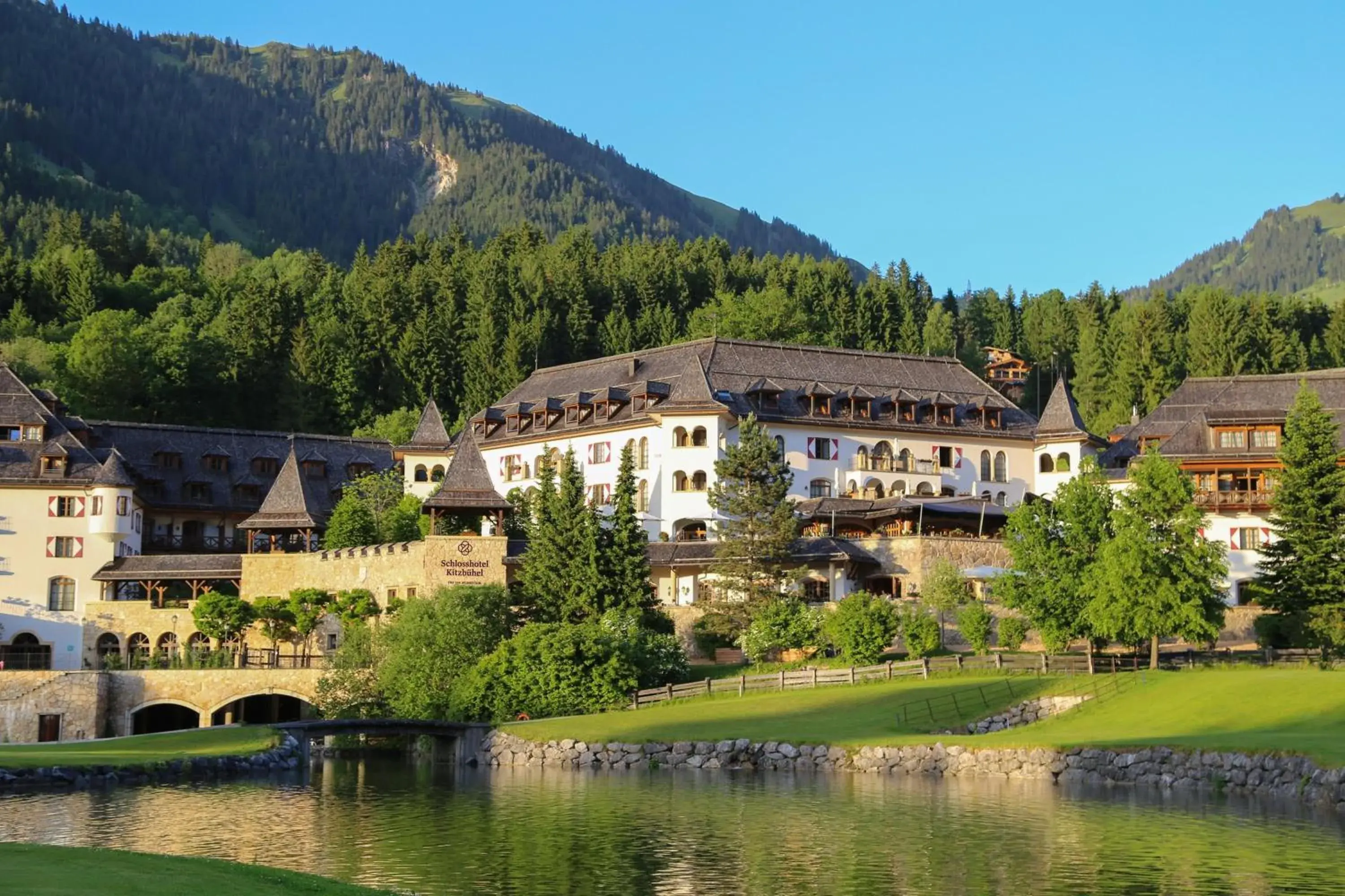 Property building in Schlosshotel Kitzbühel Property building in Schlosshotel Kitzbühel