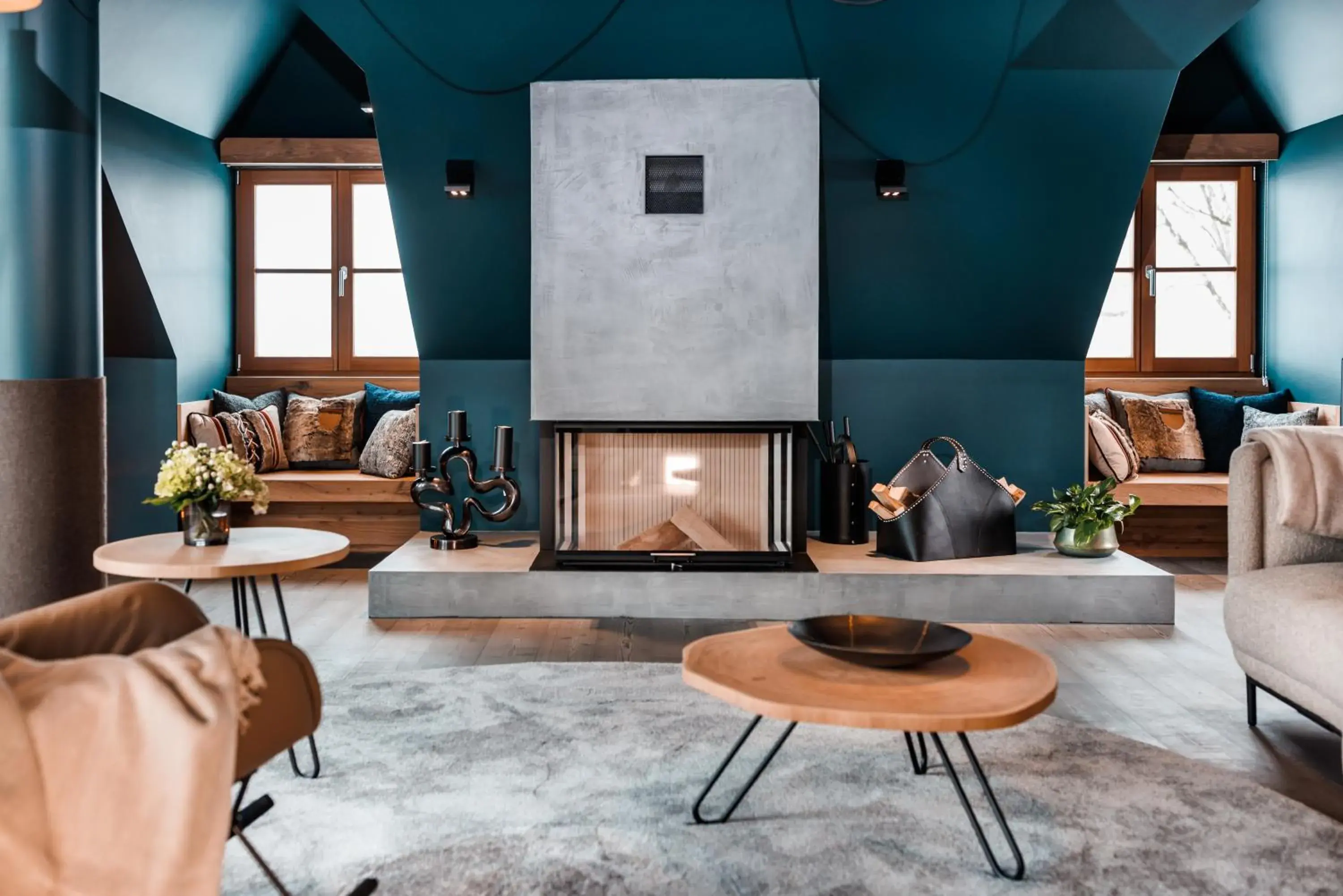 Living room in Schlosshotel Kitzbühel Living room in Schlosshotel Kitzbühel