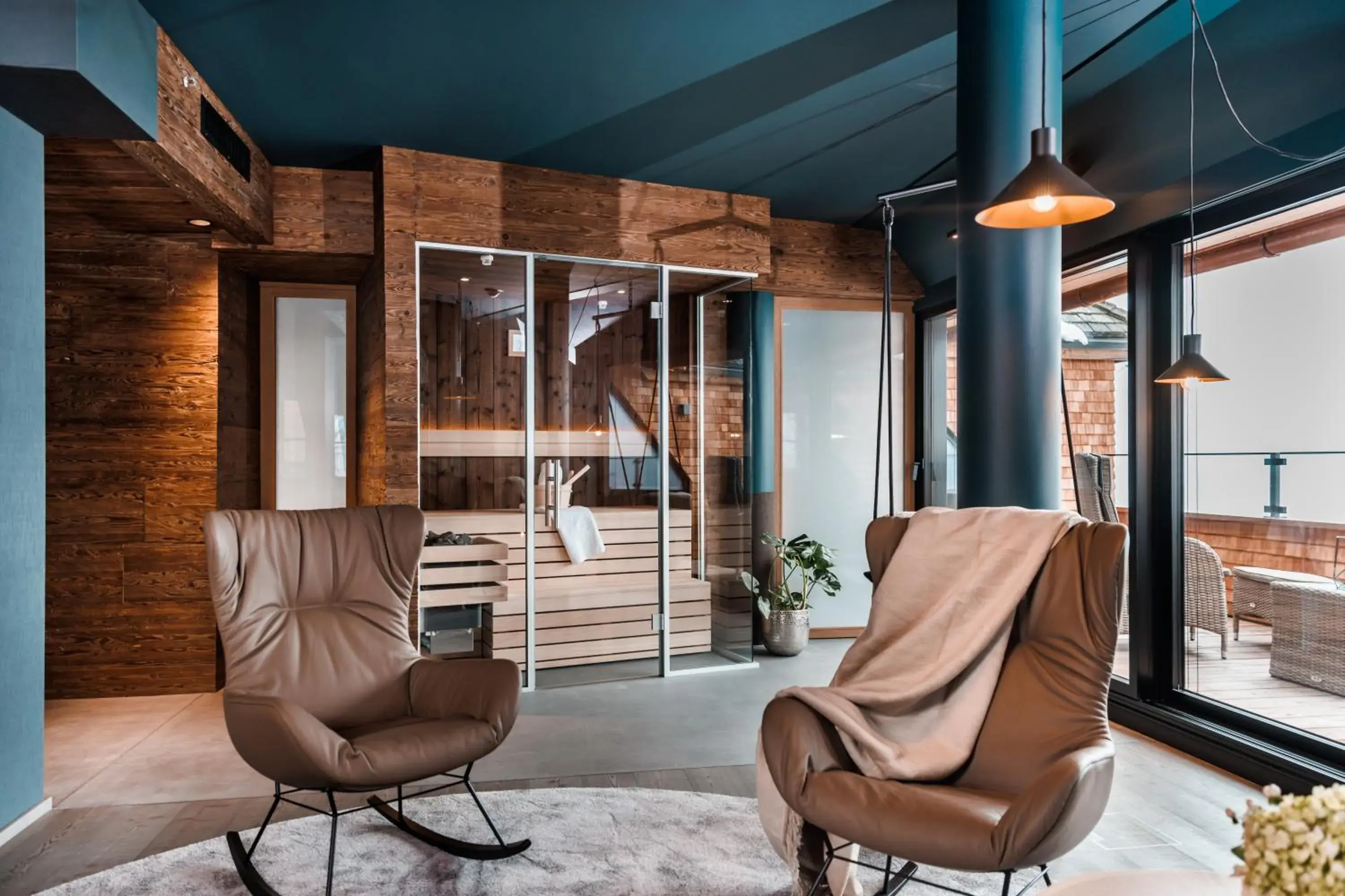 Living room in Schlosshotel Kitzbühel Living room in Schlosshotel Kitzbühel