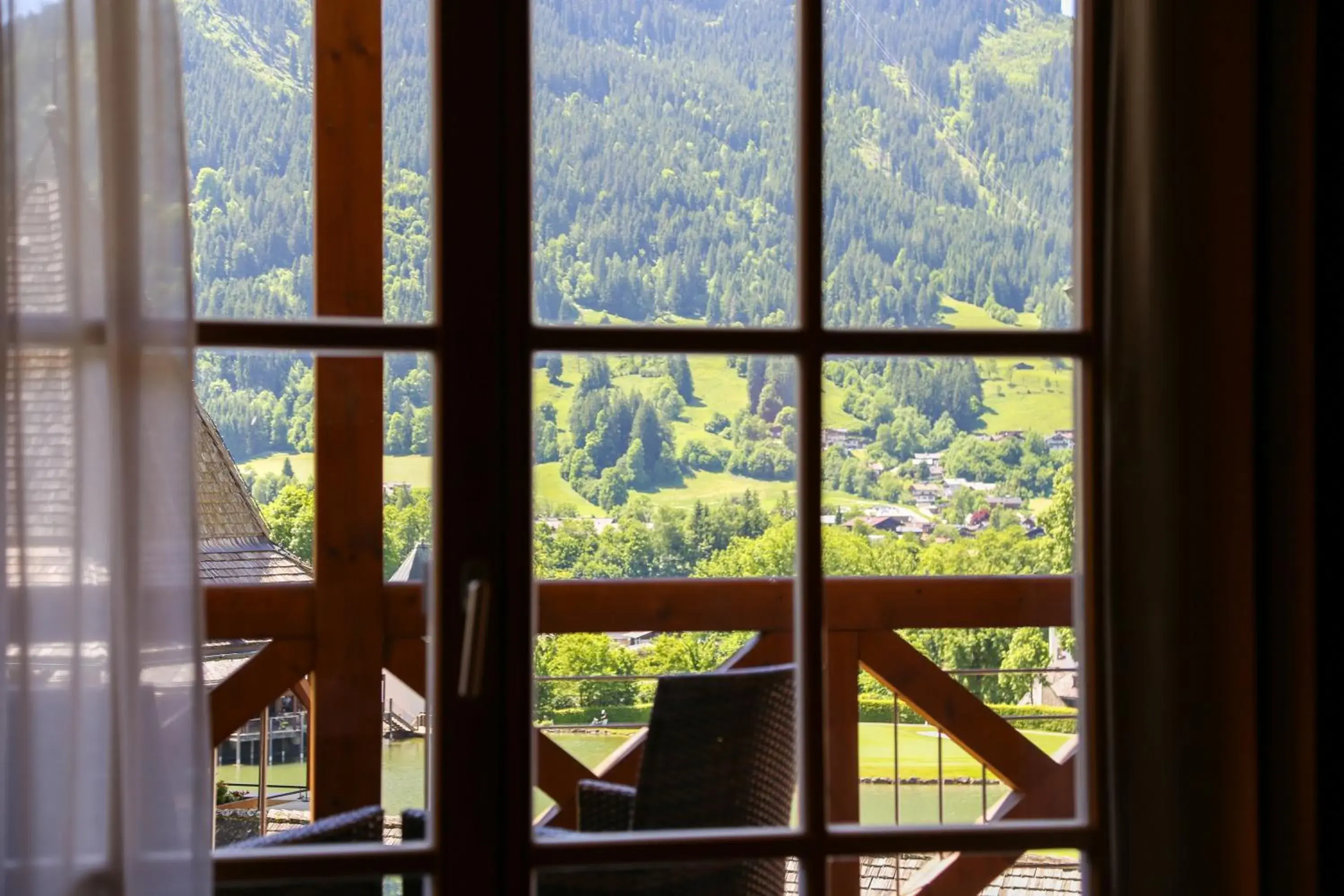 View (from property/room) in Schlosshotel Kitzbühel View (from property/room) in Schlosshotel Kitzbühel
