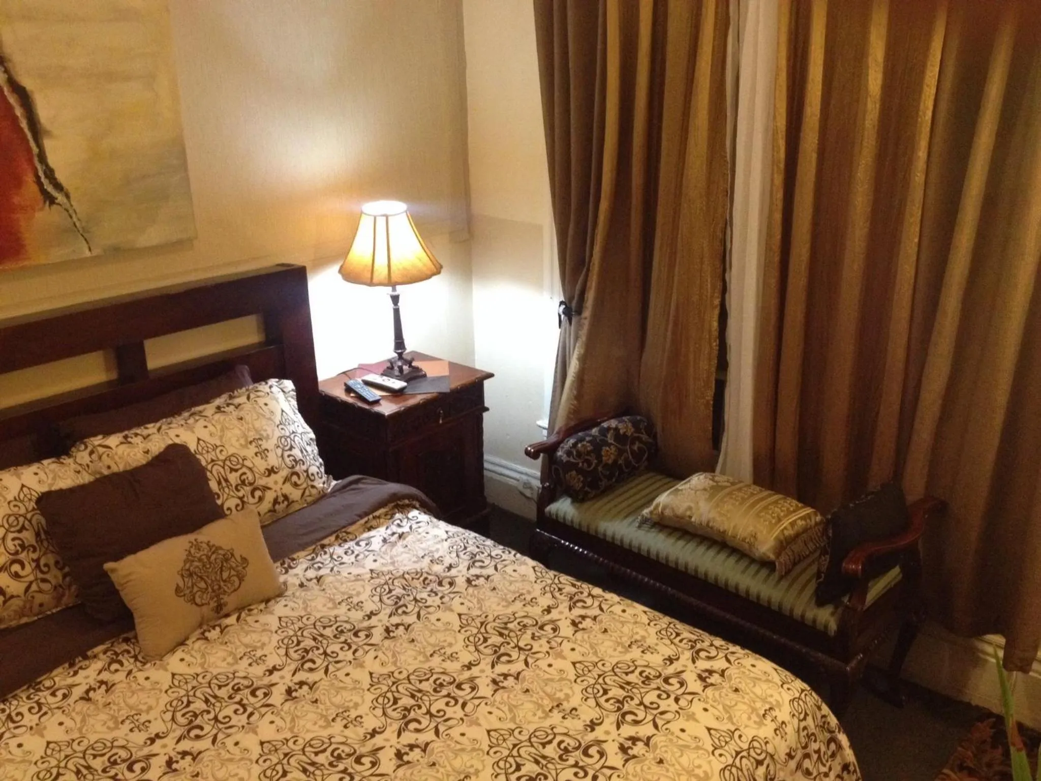 Photo of the whole room, Bed in Luz Hotel