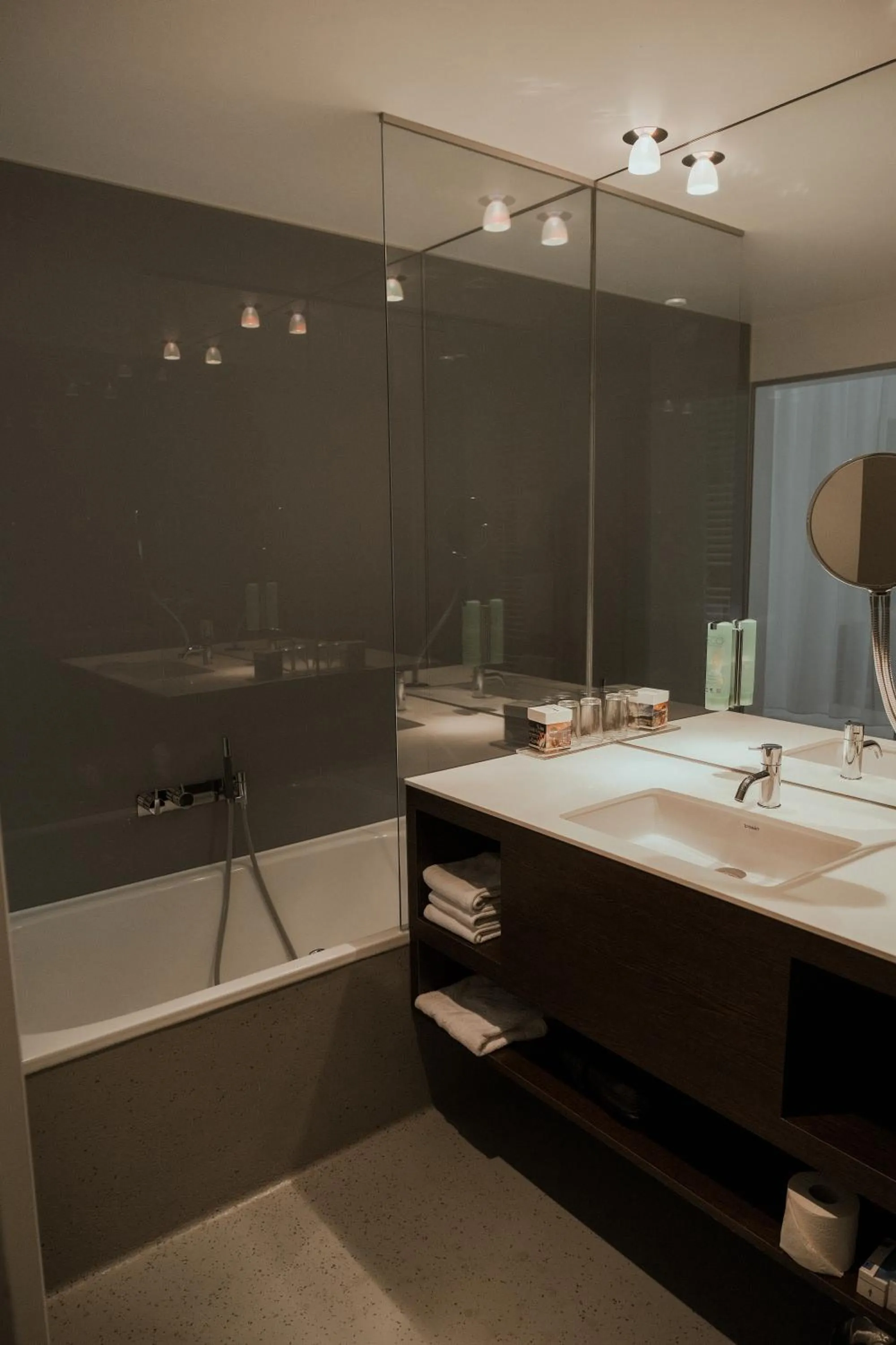 Bathroom in arte Hotel Linz