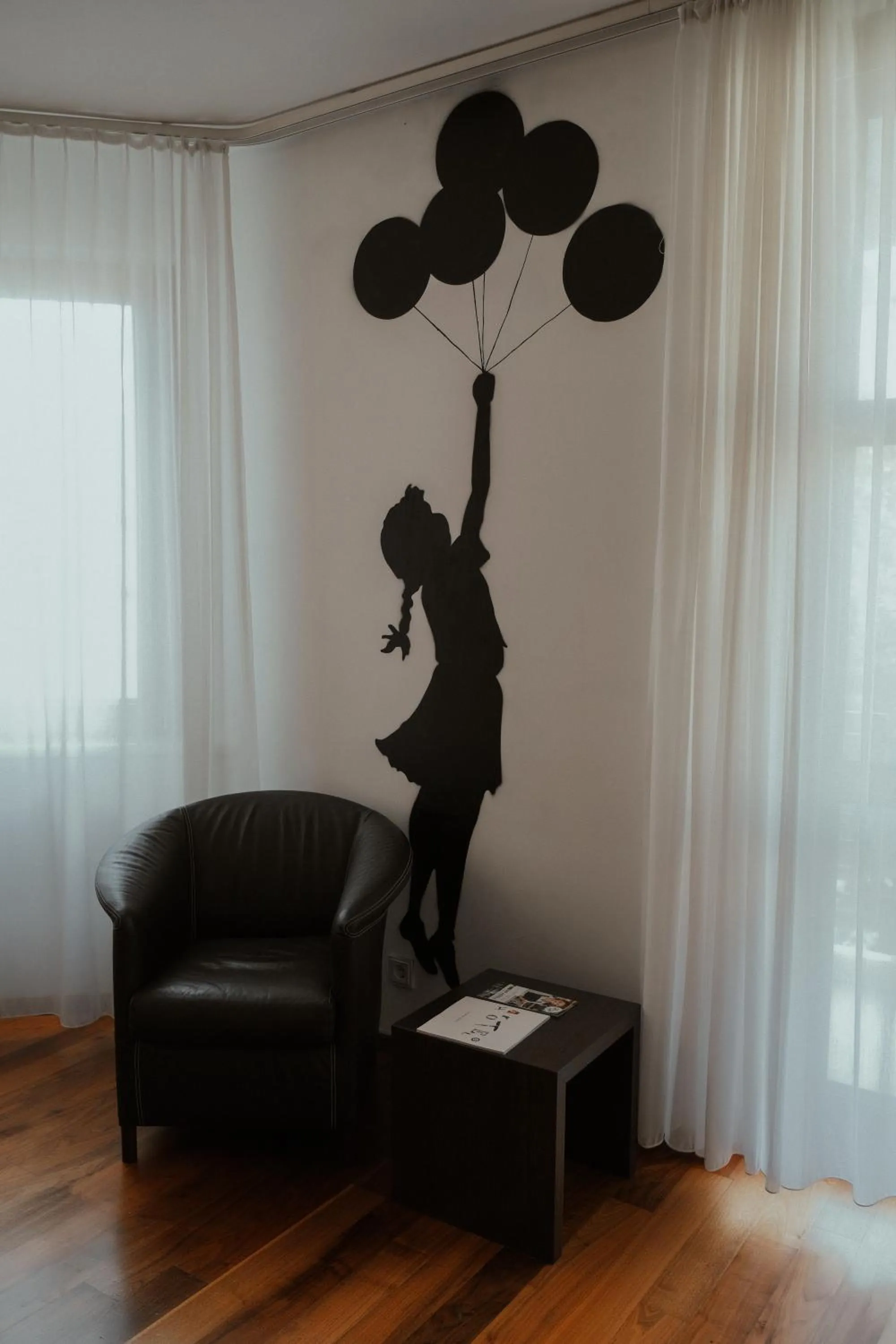 Seating area in arte Hotel Linz