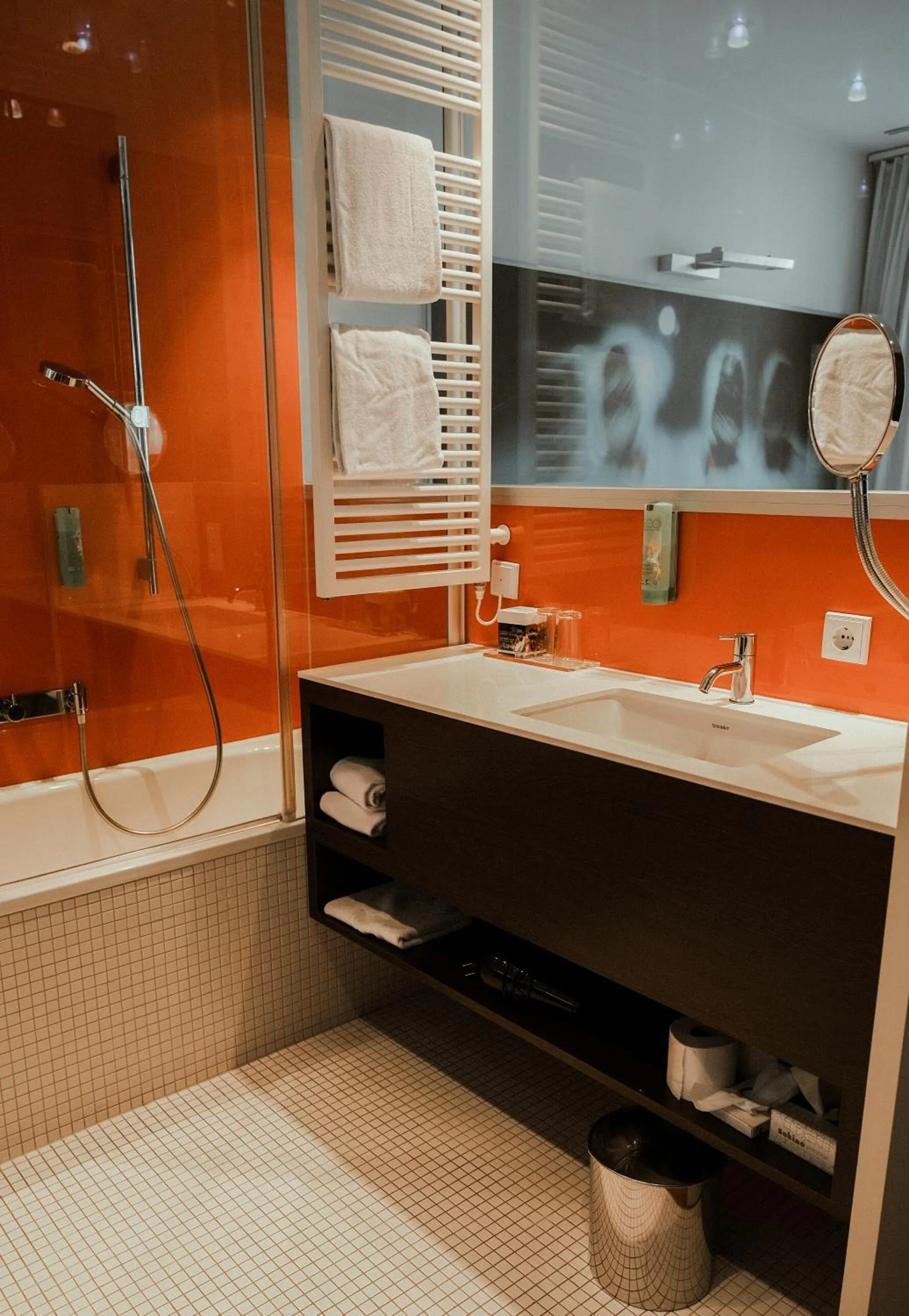 Bathroom in arte Hotel Linz