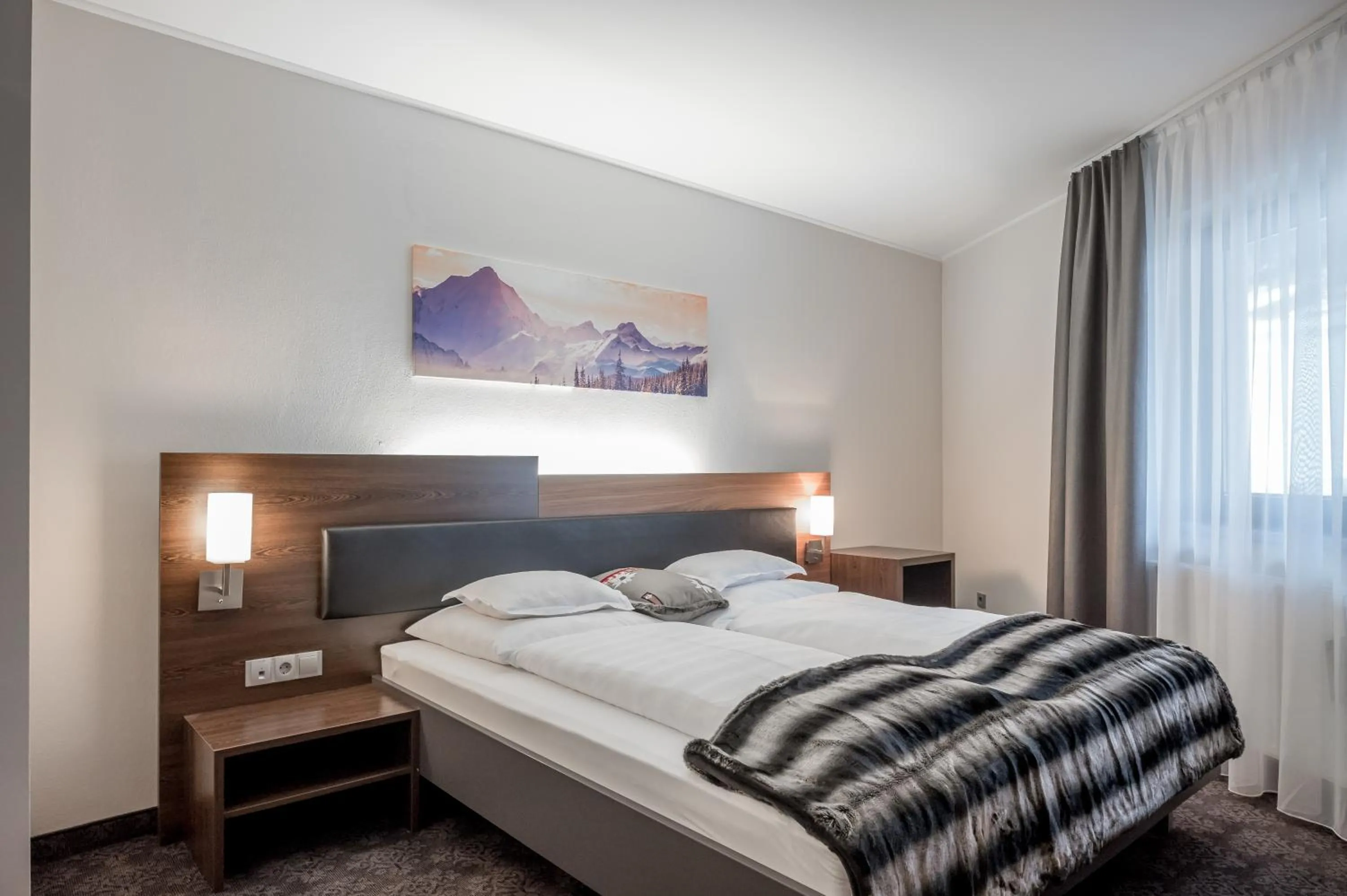 Bed in Josl Mountain Lounging Hotel - Adults only!