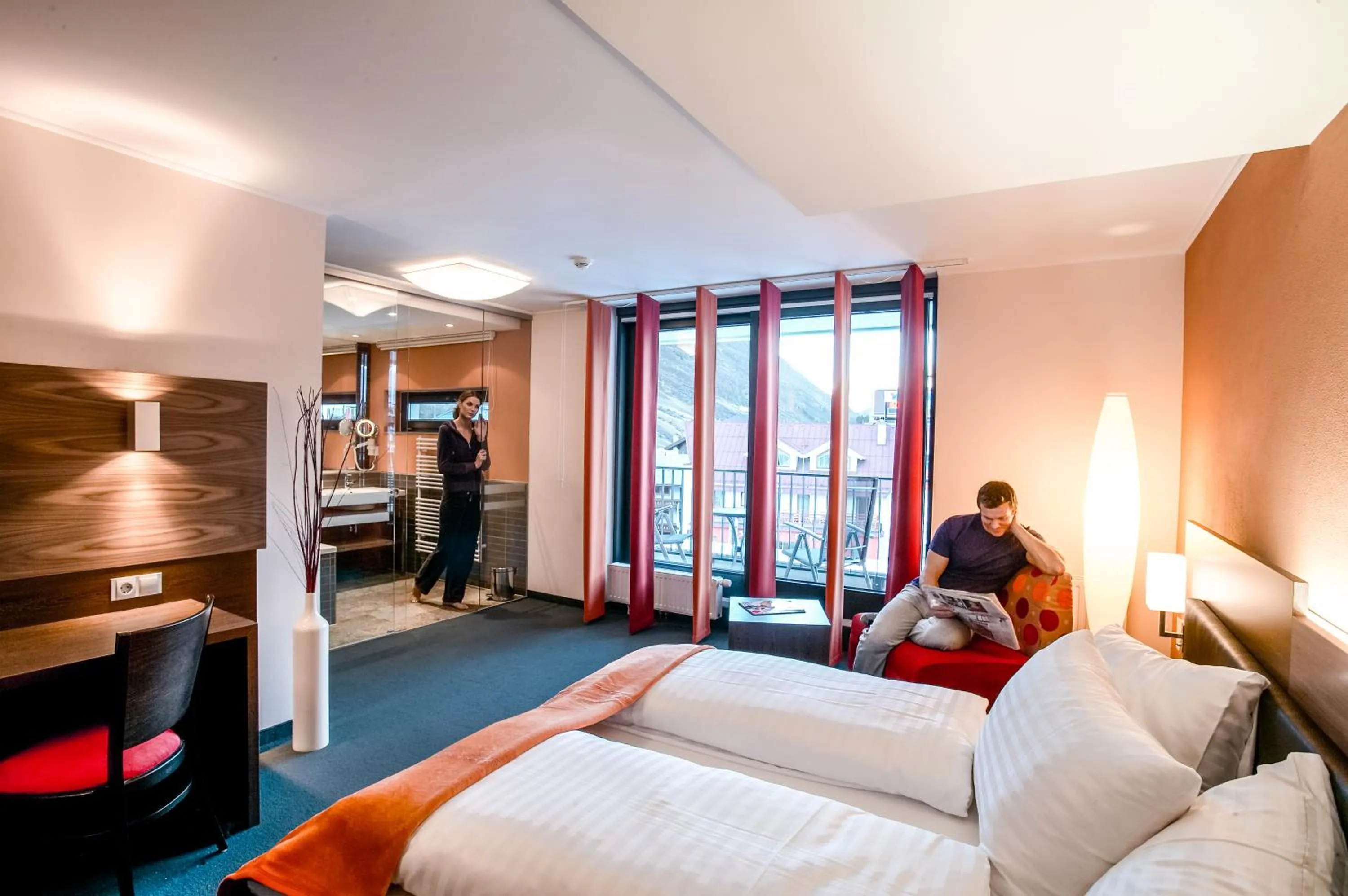 Photo of the whole room, Bed in Josl Mountain Lounging Hotel - Adults only!
