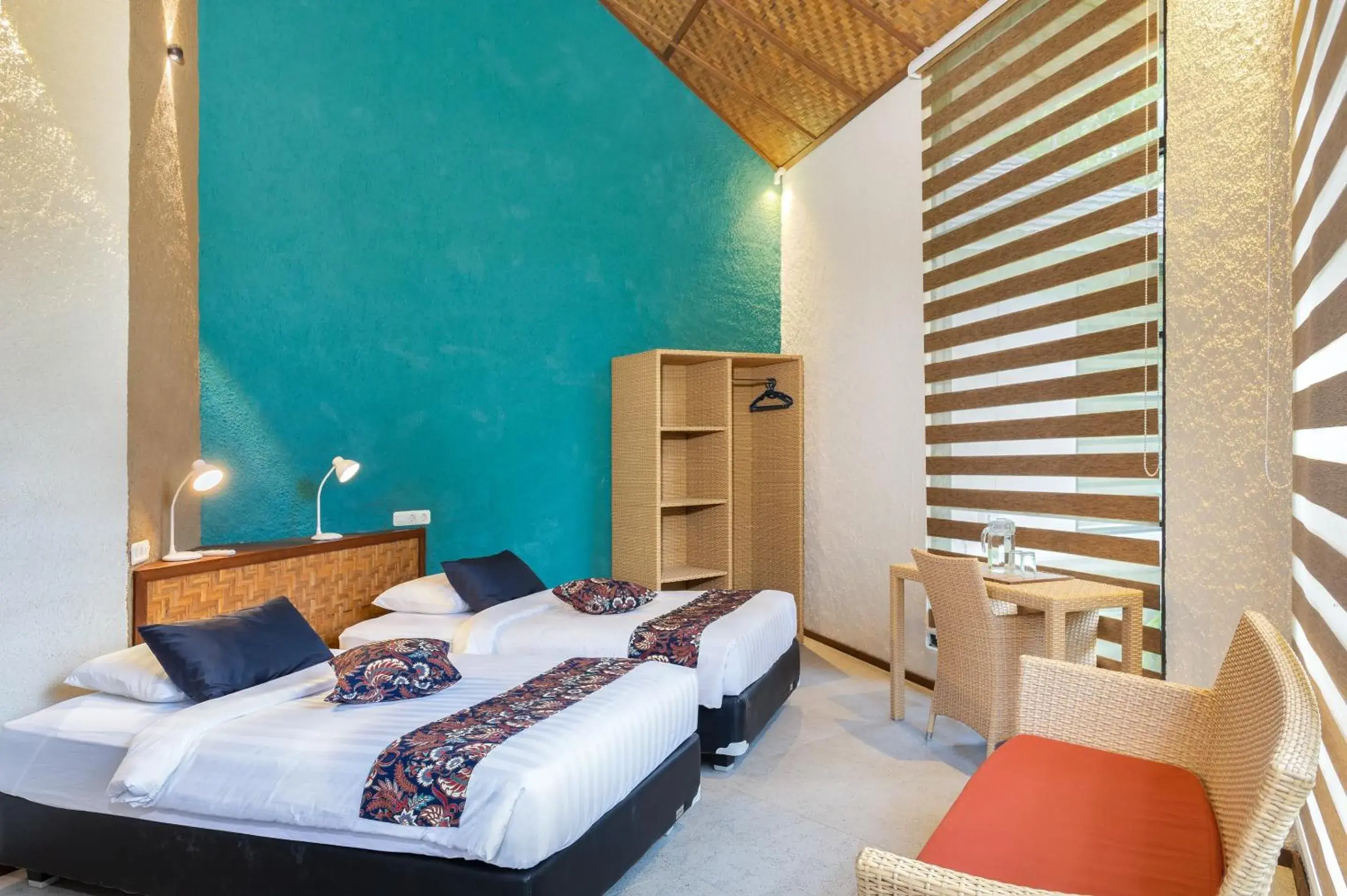 Deluxe Double Room with Bath in Thalassa Dive & Wellbeing Resort Manado Deluxe Double Room with Bath in Thalassa Dive & Wellbeing Resort Manado