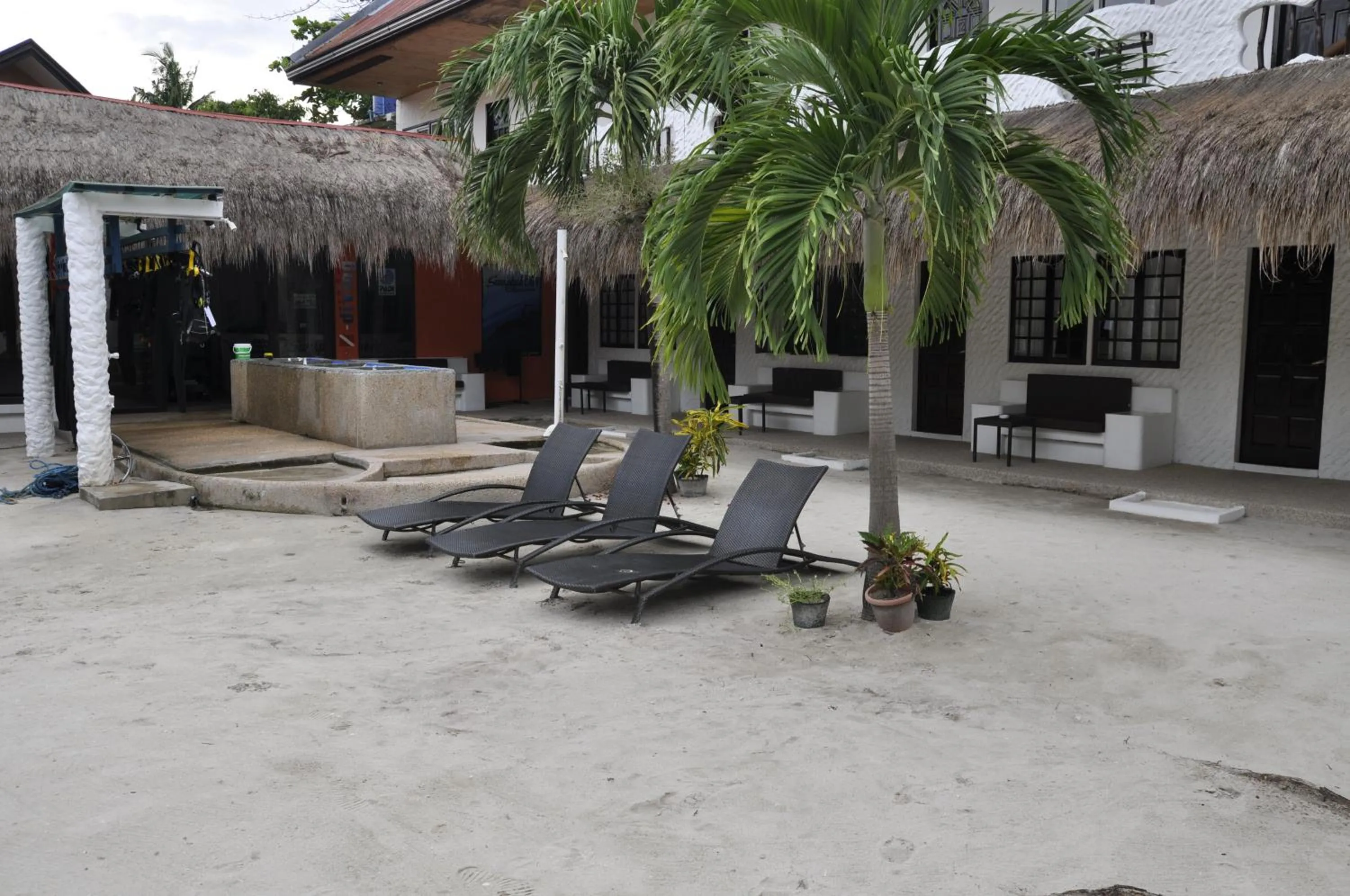 Decorative detail in Little Mermaid Dive Resort