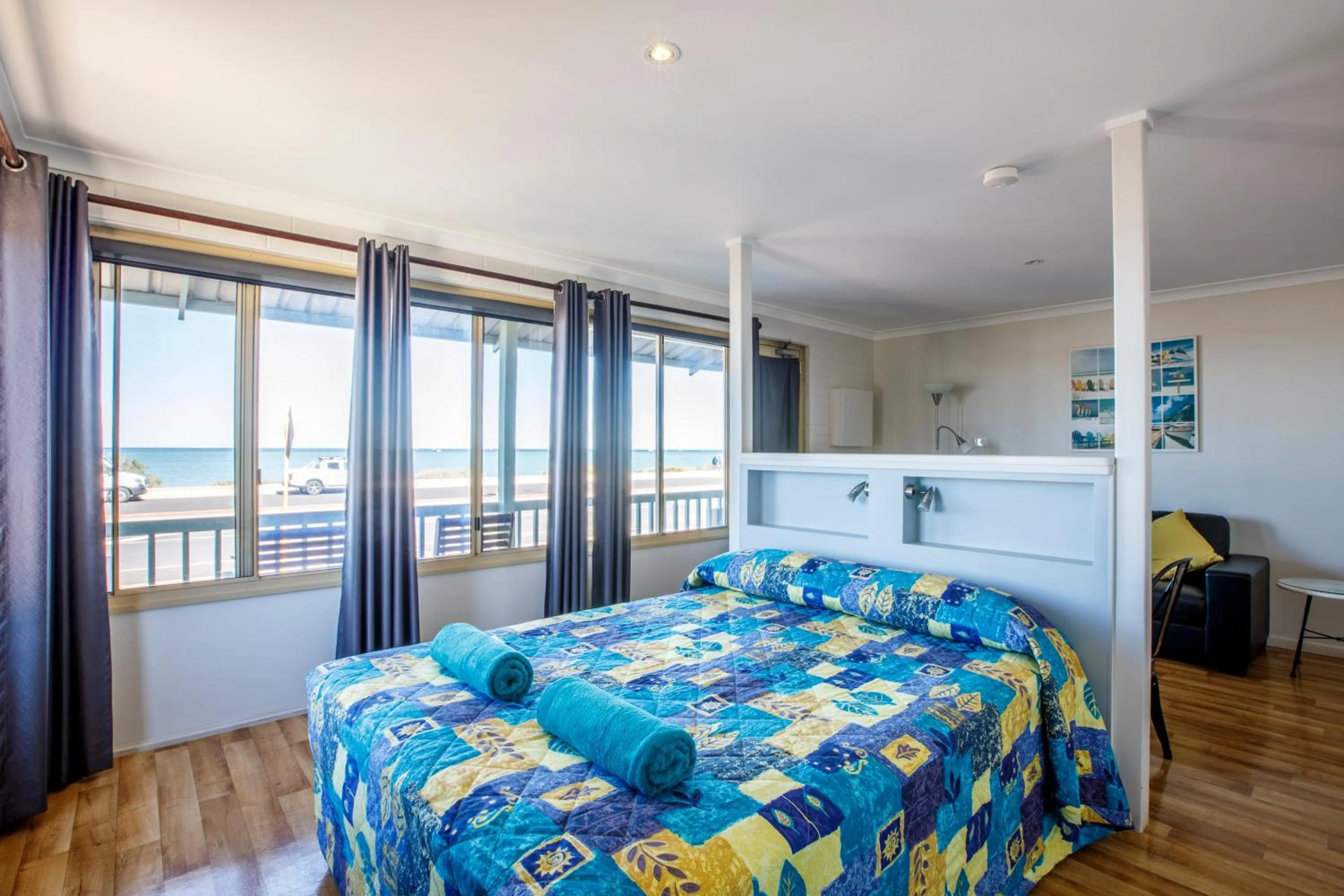 Photo of the whole room, Bed in Shark Bay Seafront Apartments