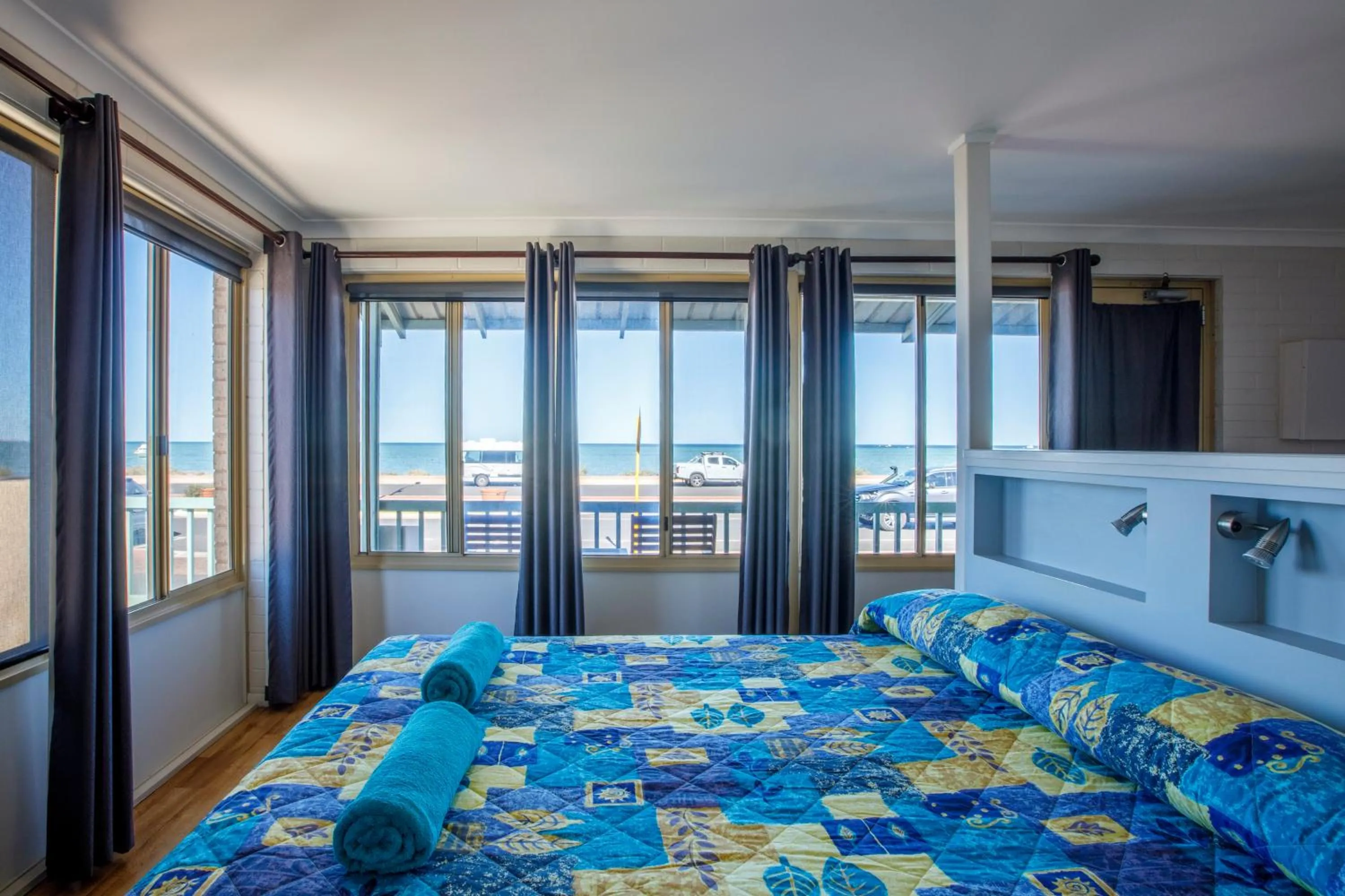 Photo of the whole room, Bed in Shark Bay Seafront Apartments