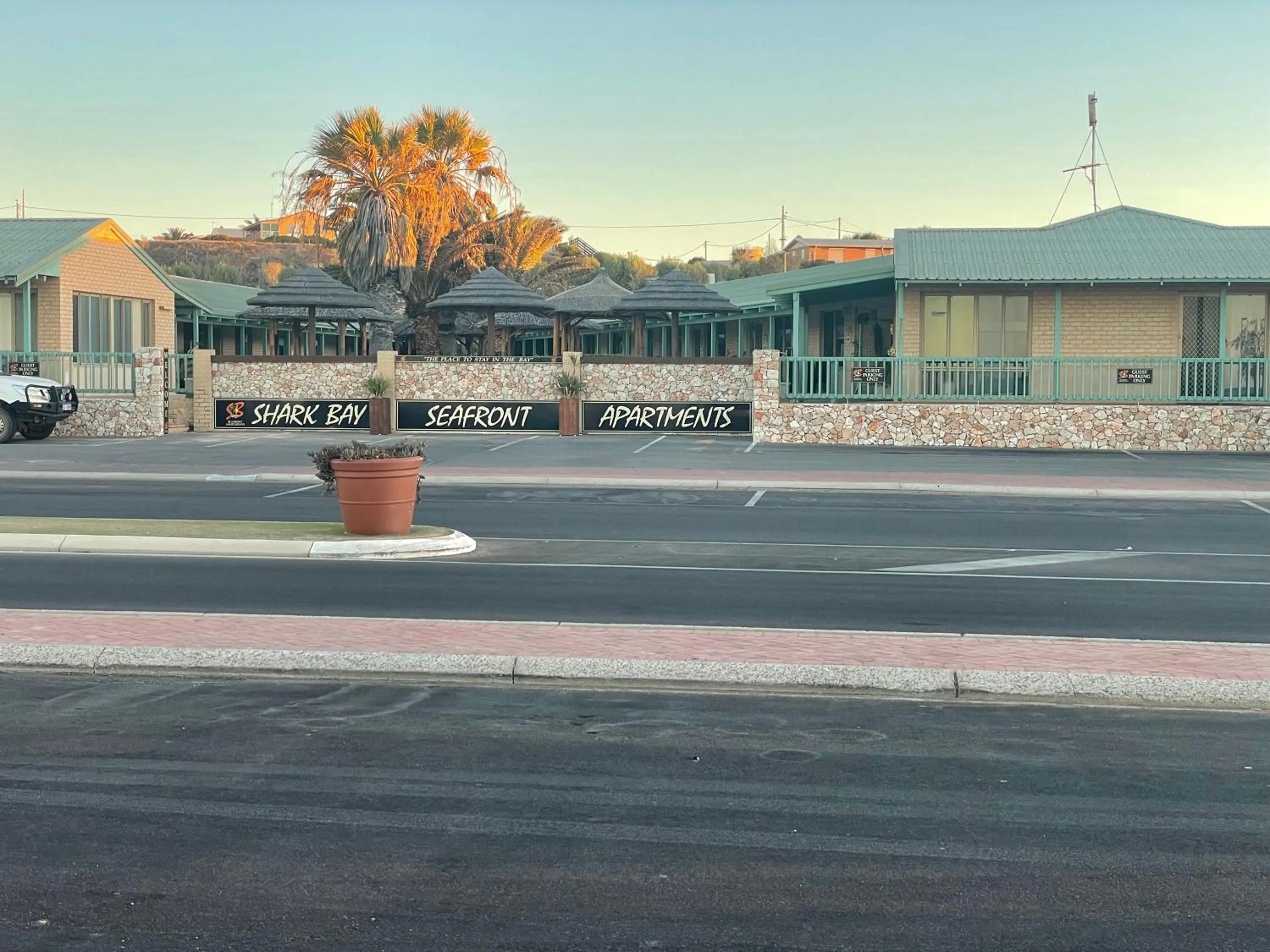 Property building in Shark Bay Seafront Apartments