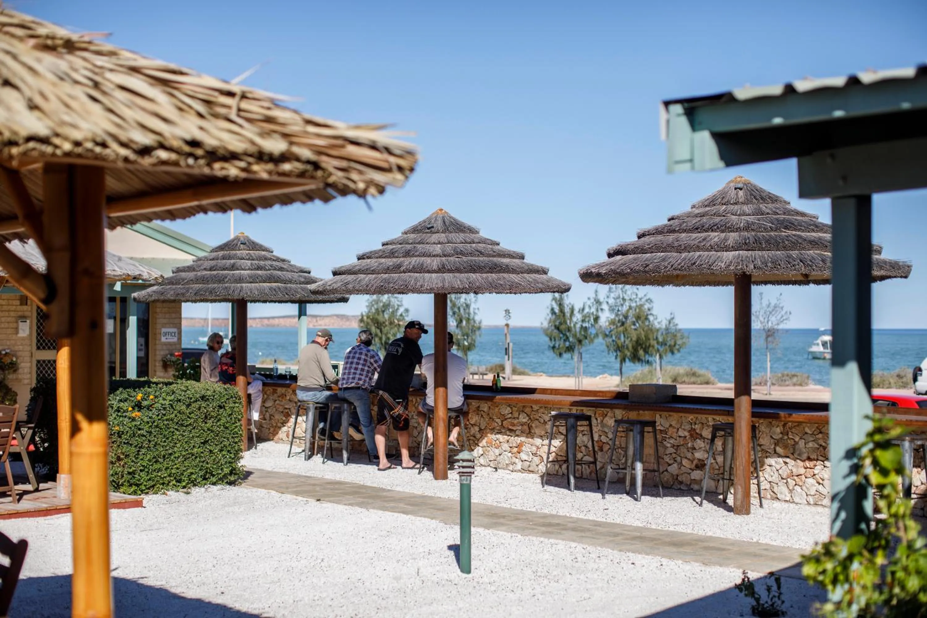 Sea view in Shark Bay Seafront Apartments