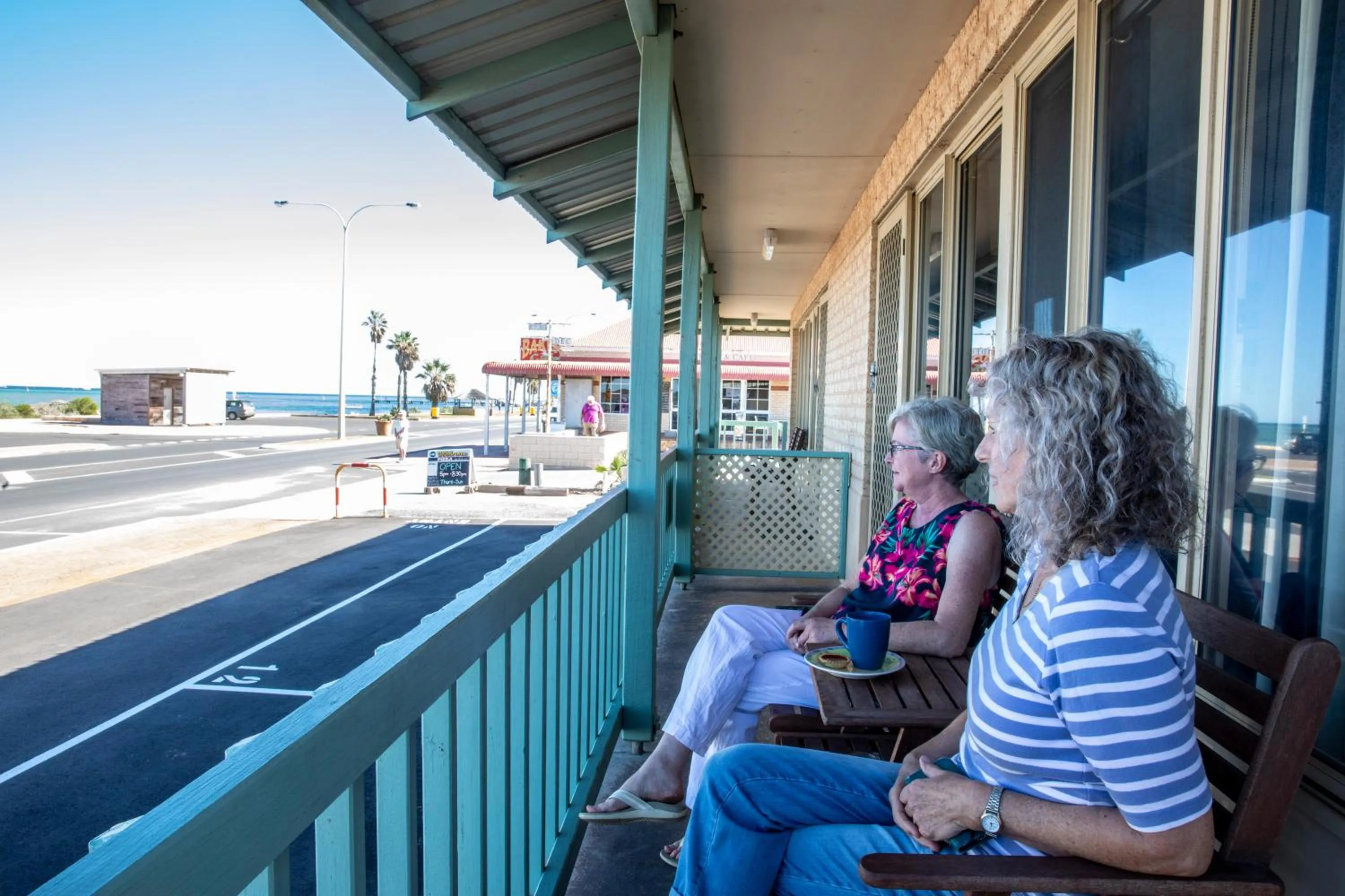 Balcony/Terrace in Shark Bay Seafront Apartments