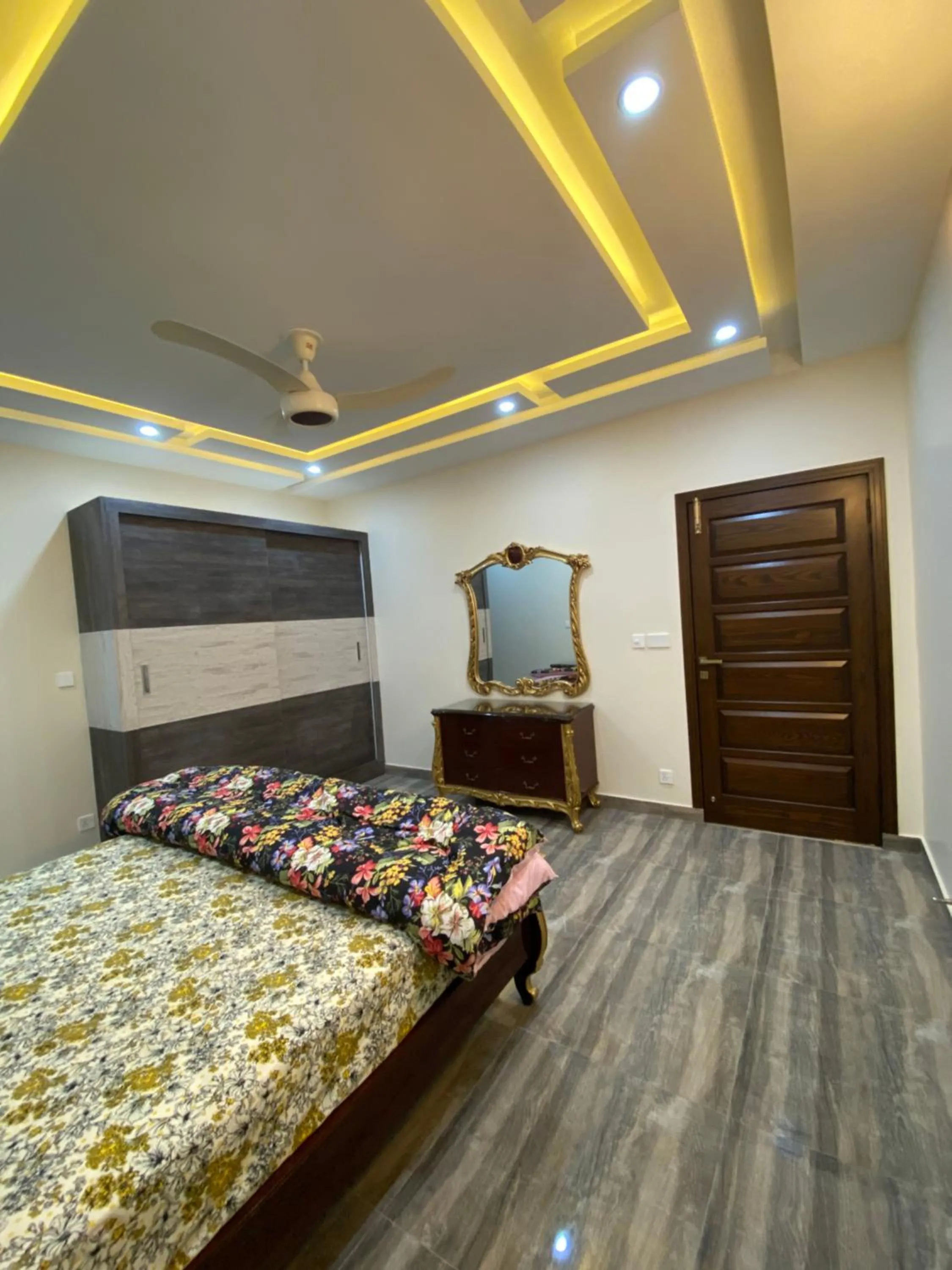 Bedroom, Bed in Continental boutique House