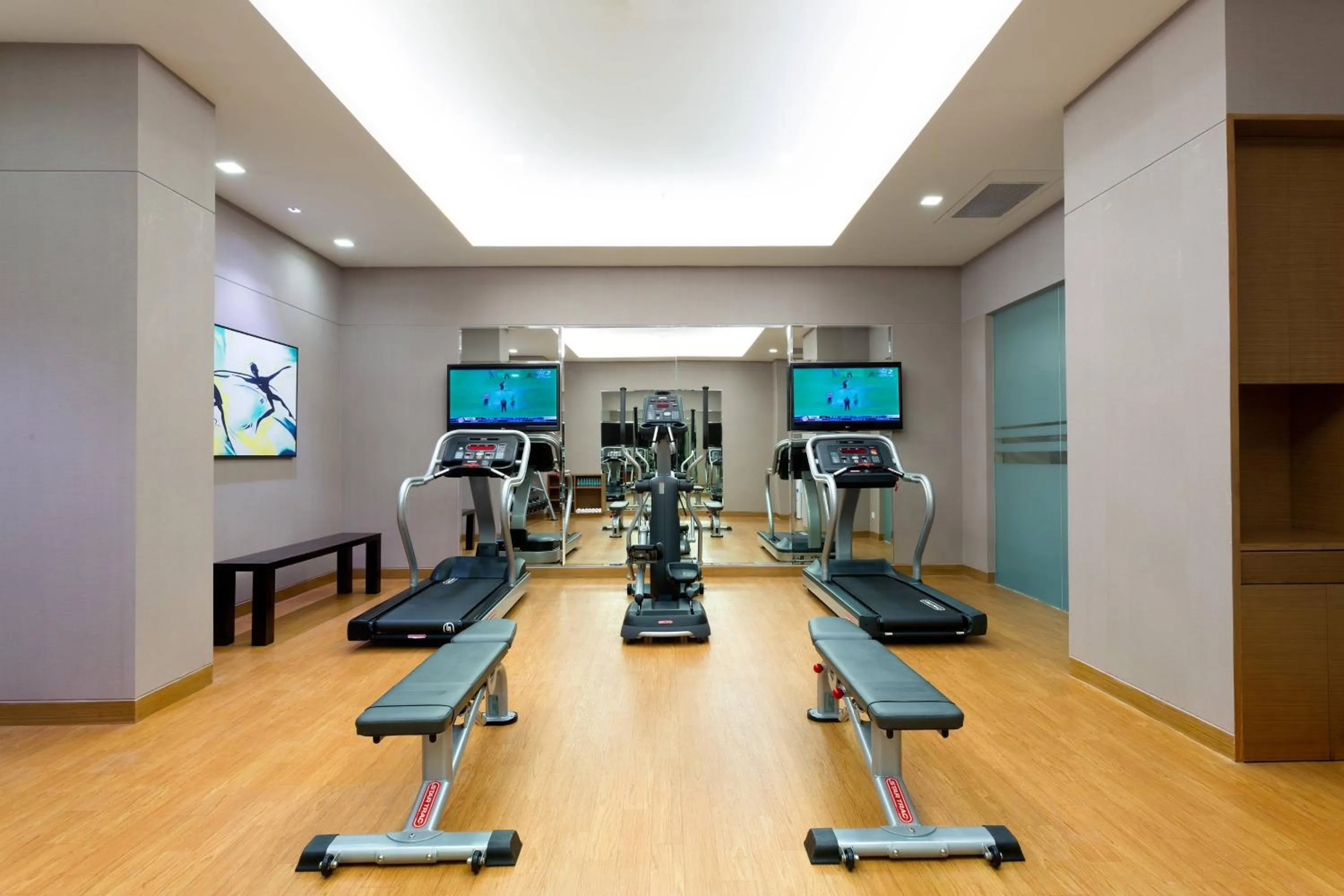 Fitness centre/facilities in Fairfield by Marriott Bengaluru Rajajinagar
