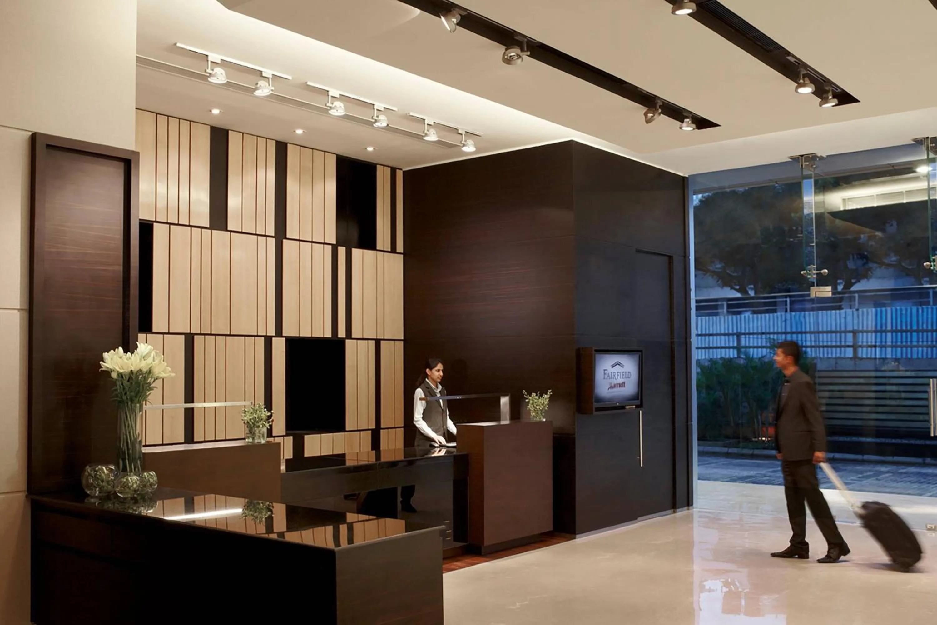 Lobby or reception in Fairfield by Marriott Bengaluru Rajajinagar