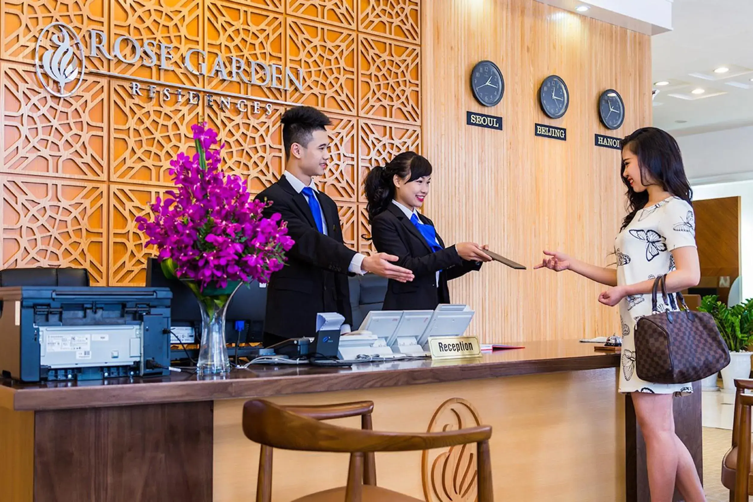 Lobby or reception in Rose Garden Residences Lobby or reception in Rose Garden Residences