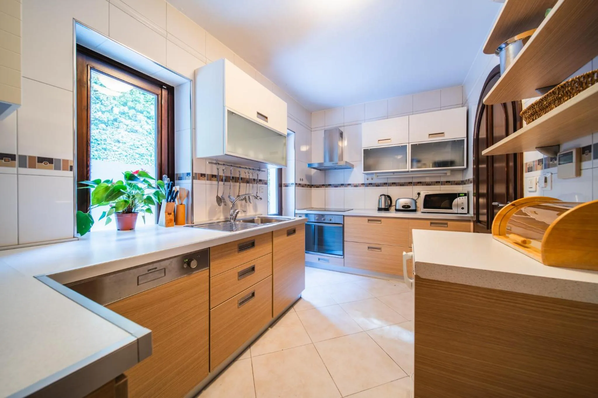 Kitchen or kitchenette in Villa Franica