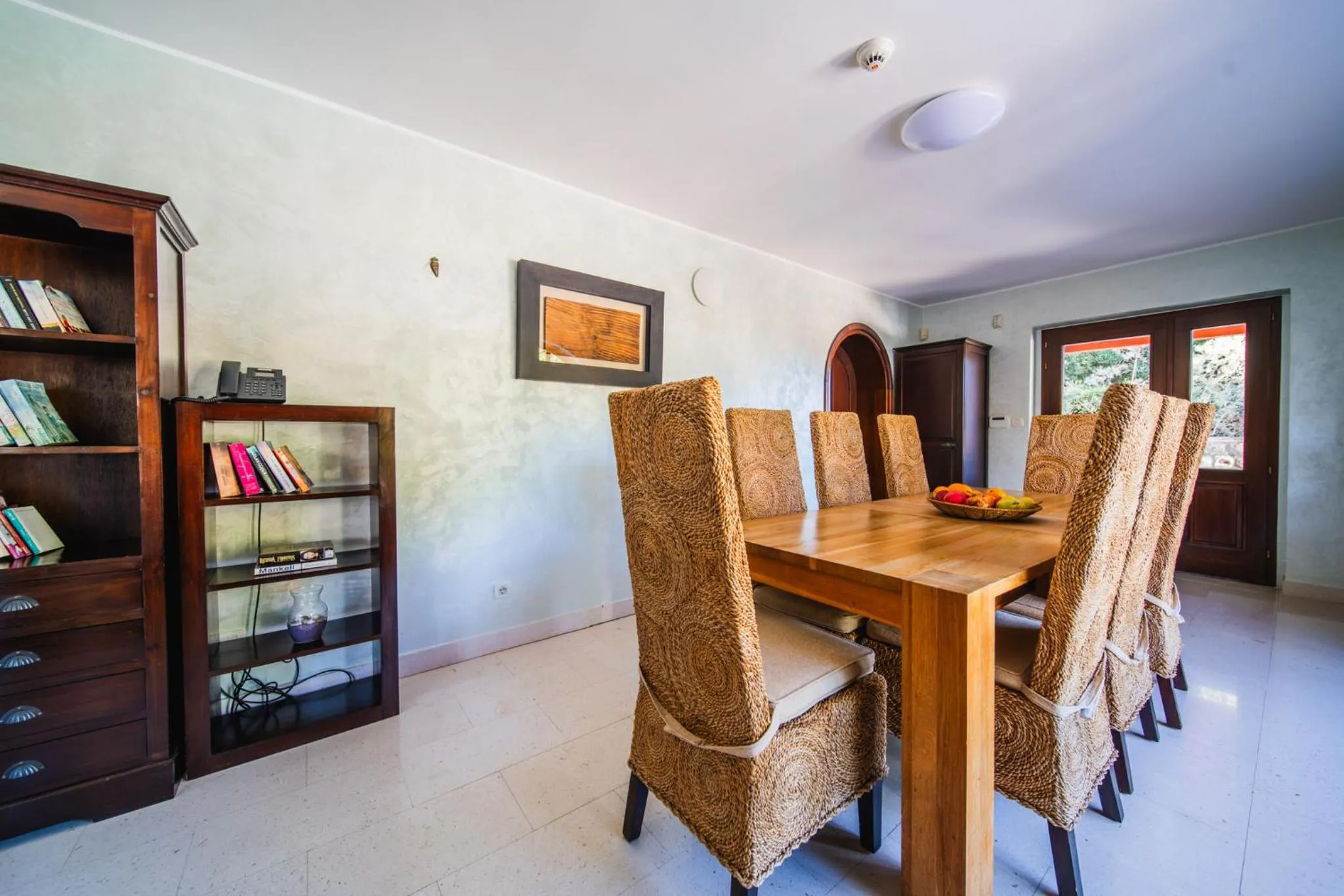 Seating area in Villa Franica