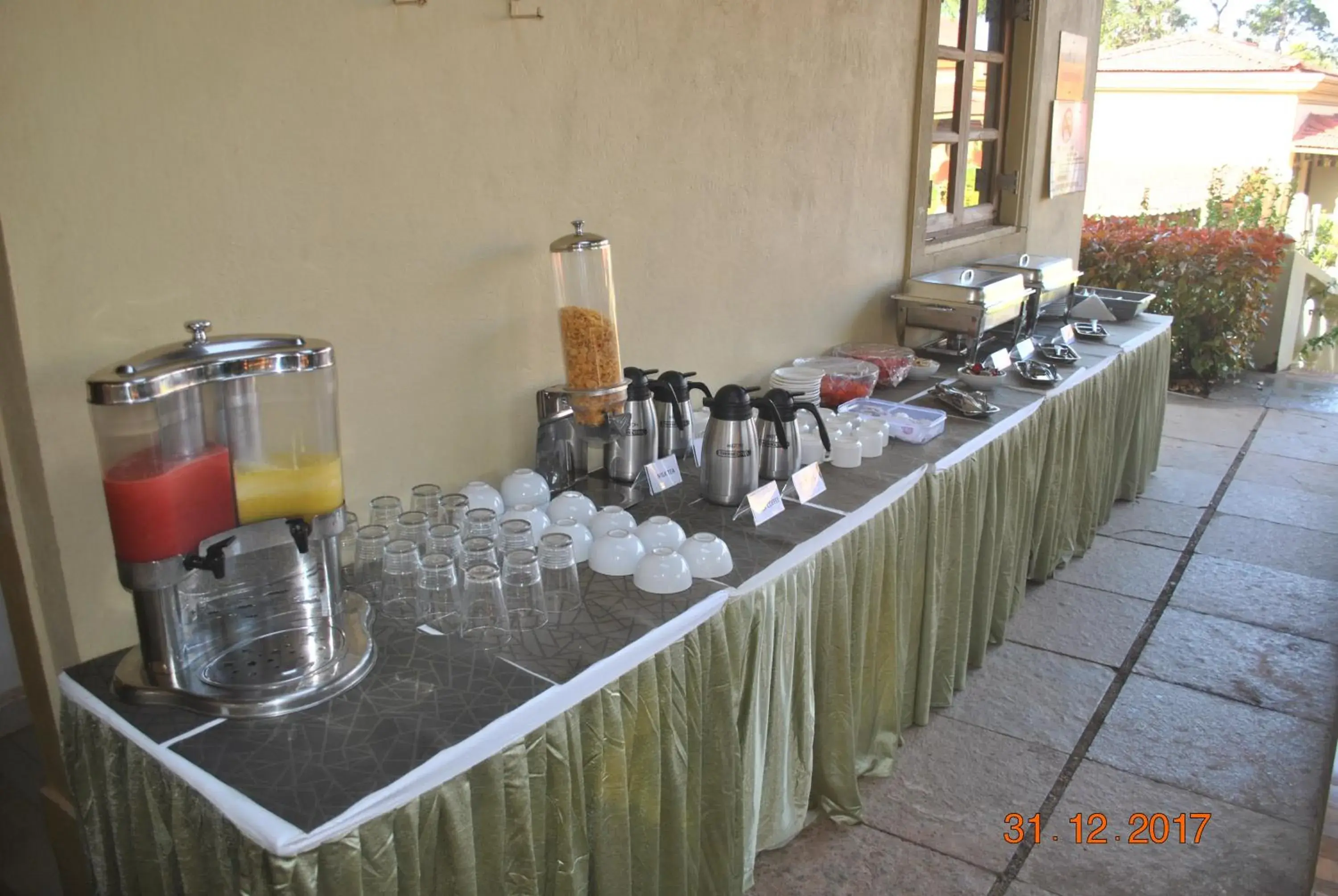 Breakfast in Cochichos Resort Breakfast in Cochichos Resort