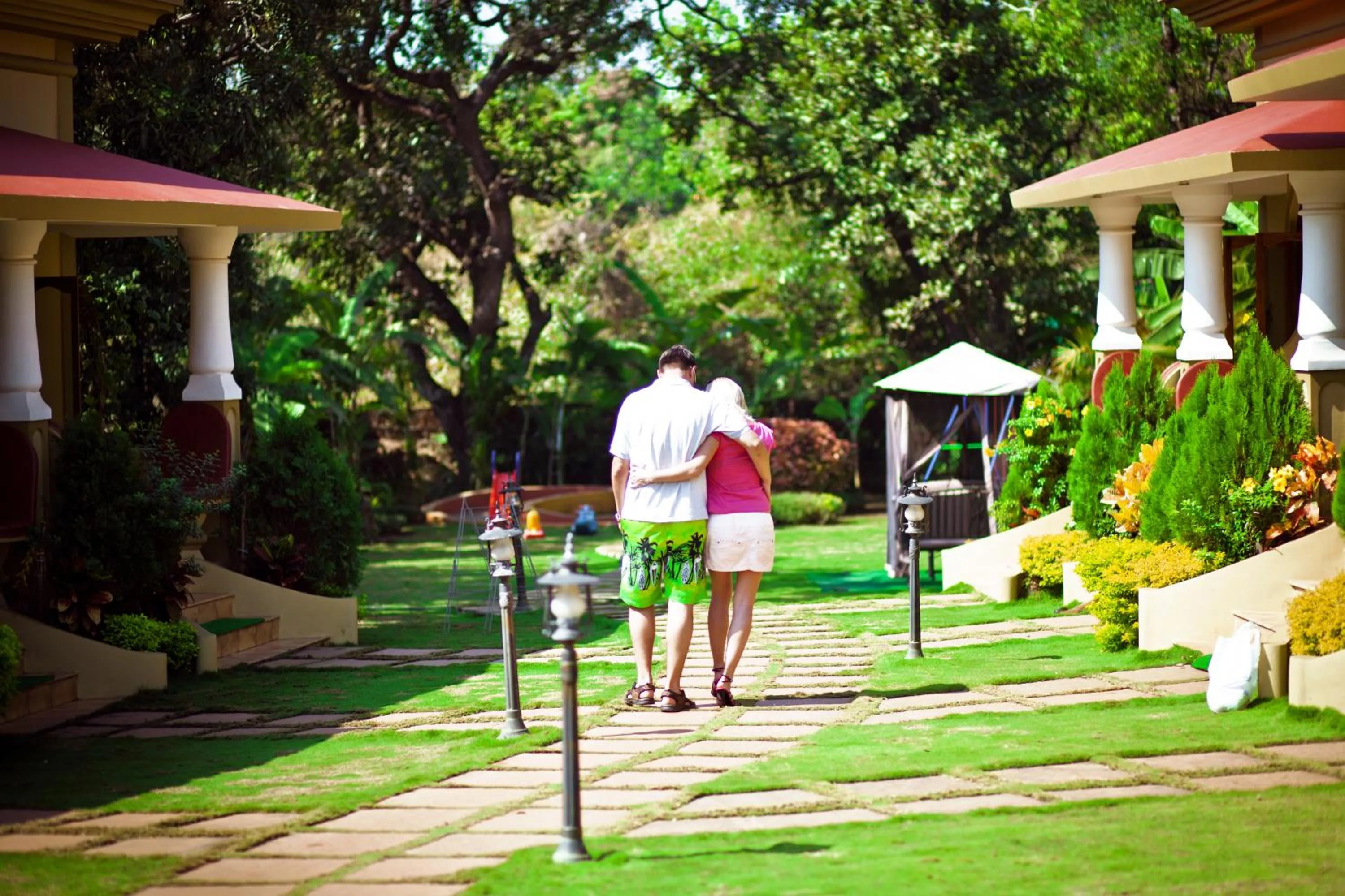 People in Cochichos Resort