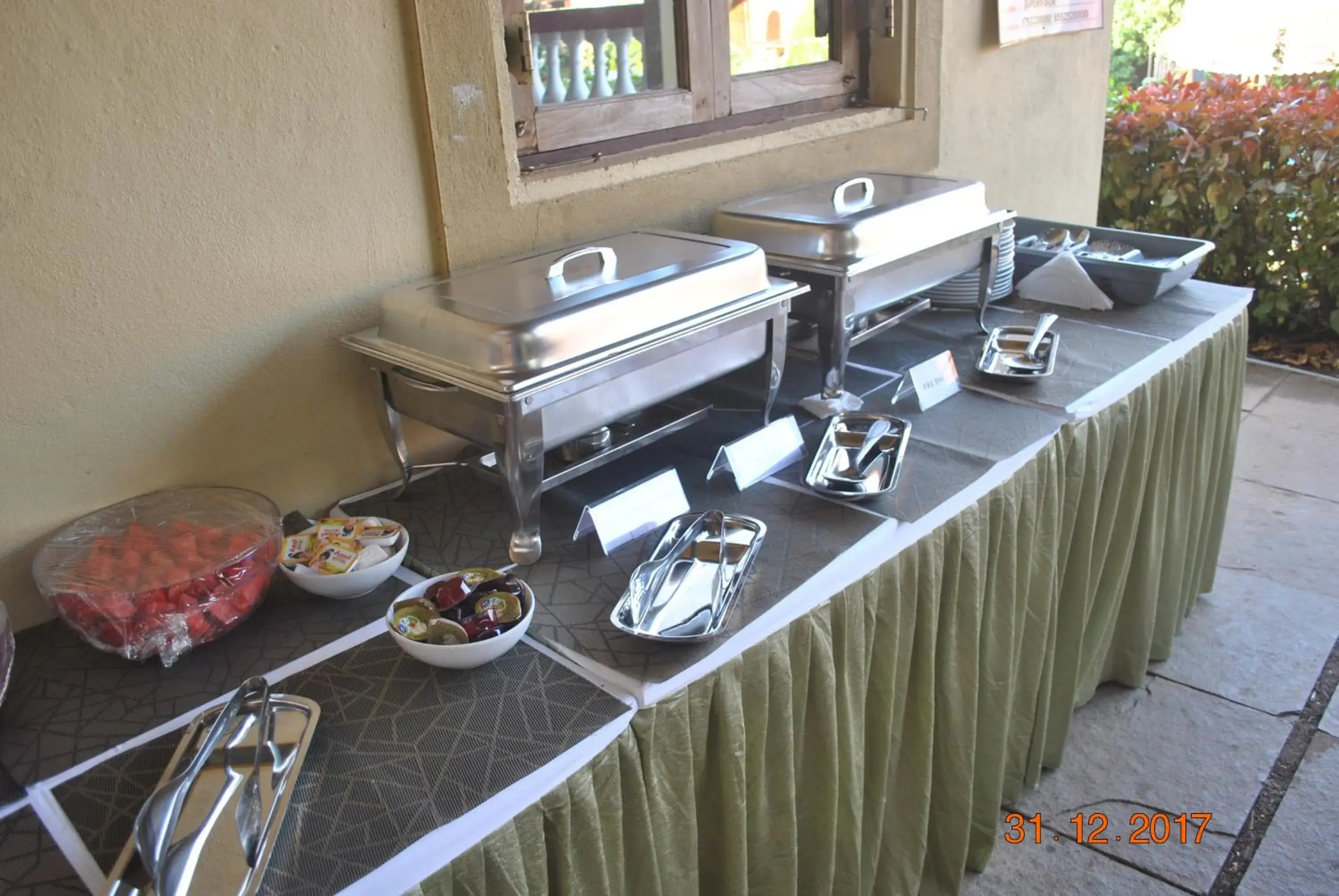 Breakfast in Cochichos Resort Breakfast in Cochichos Resort