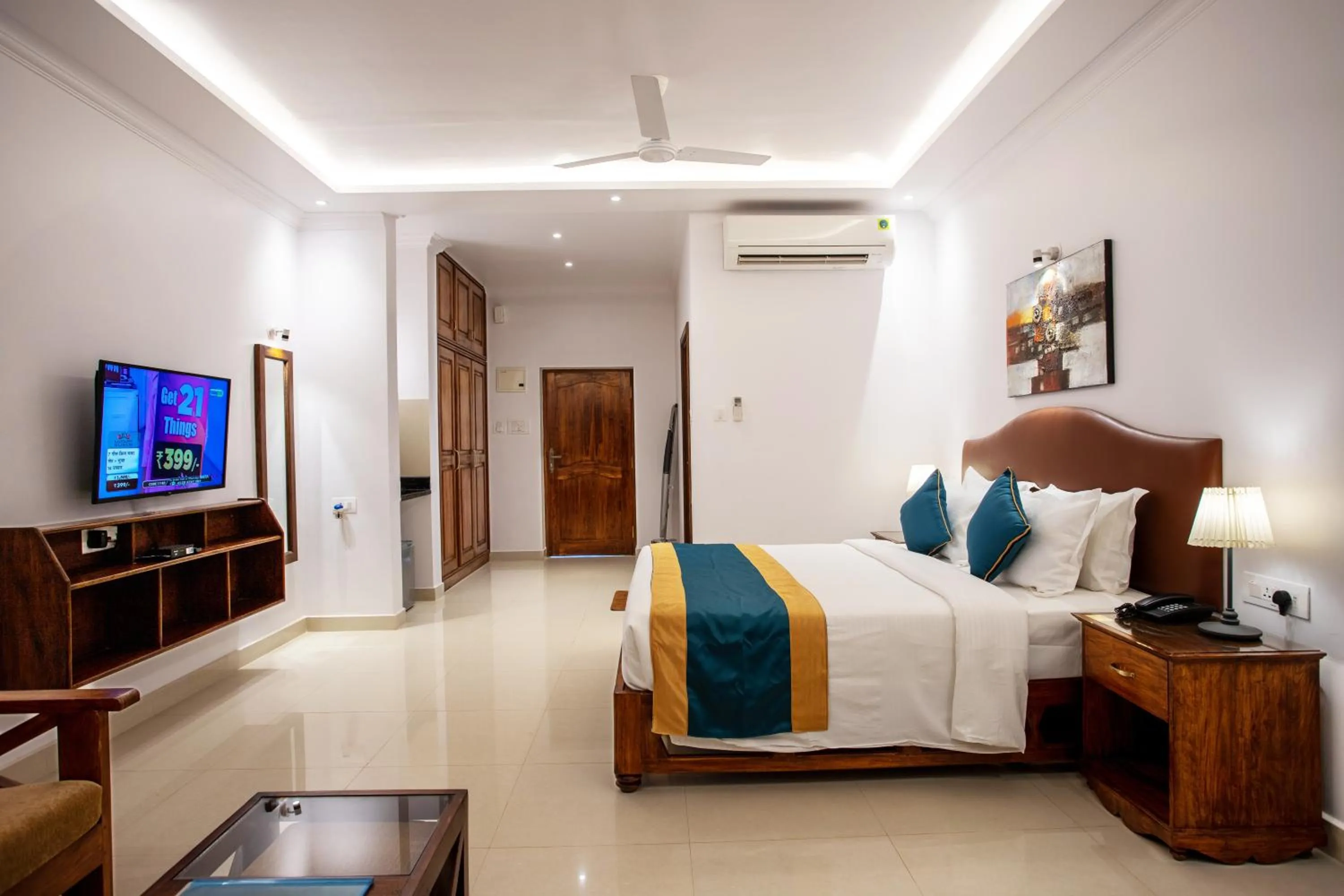 Bed in Cochichos Resort