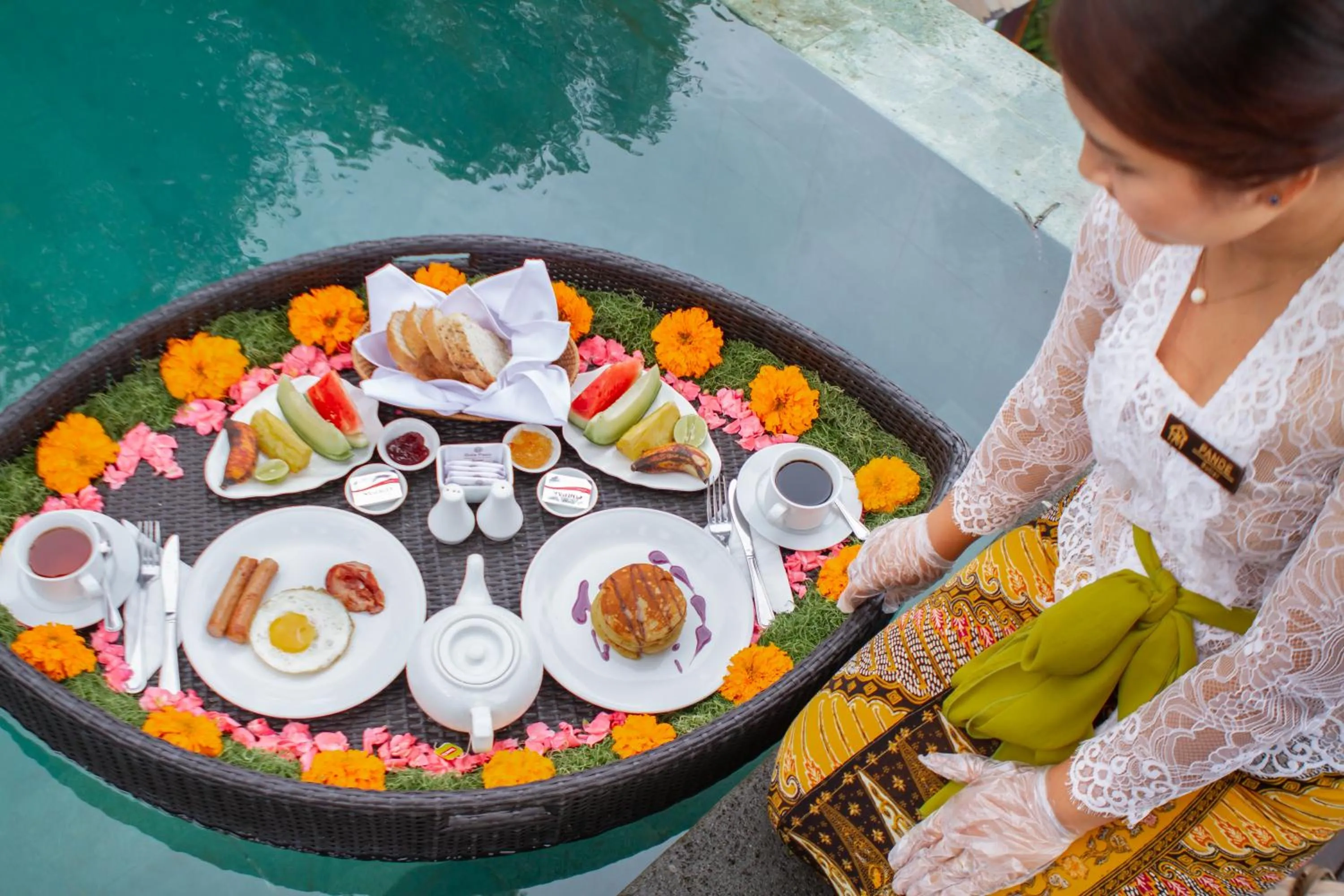 Food and drinks in Graha Petulu Ubud by GenuineHost