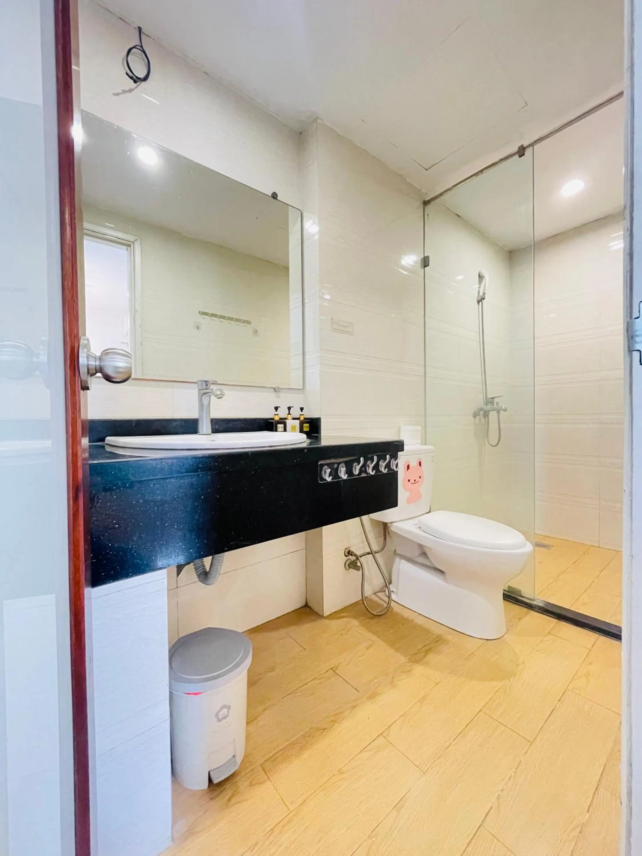 Shower in Libré Homestay