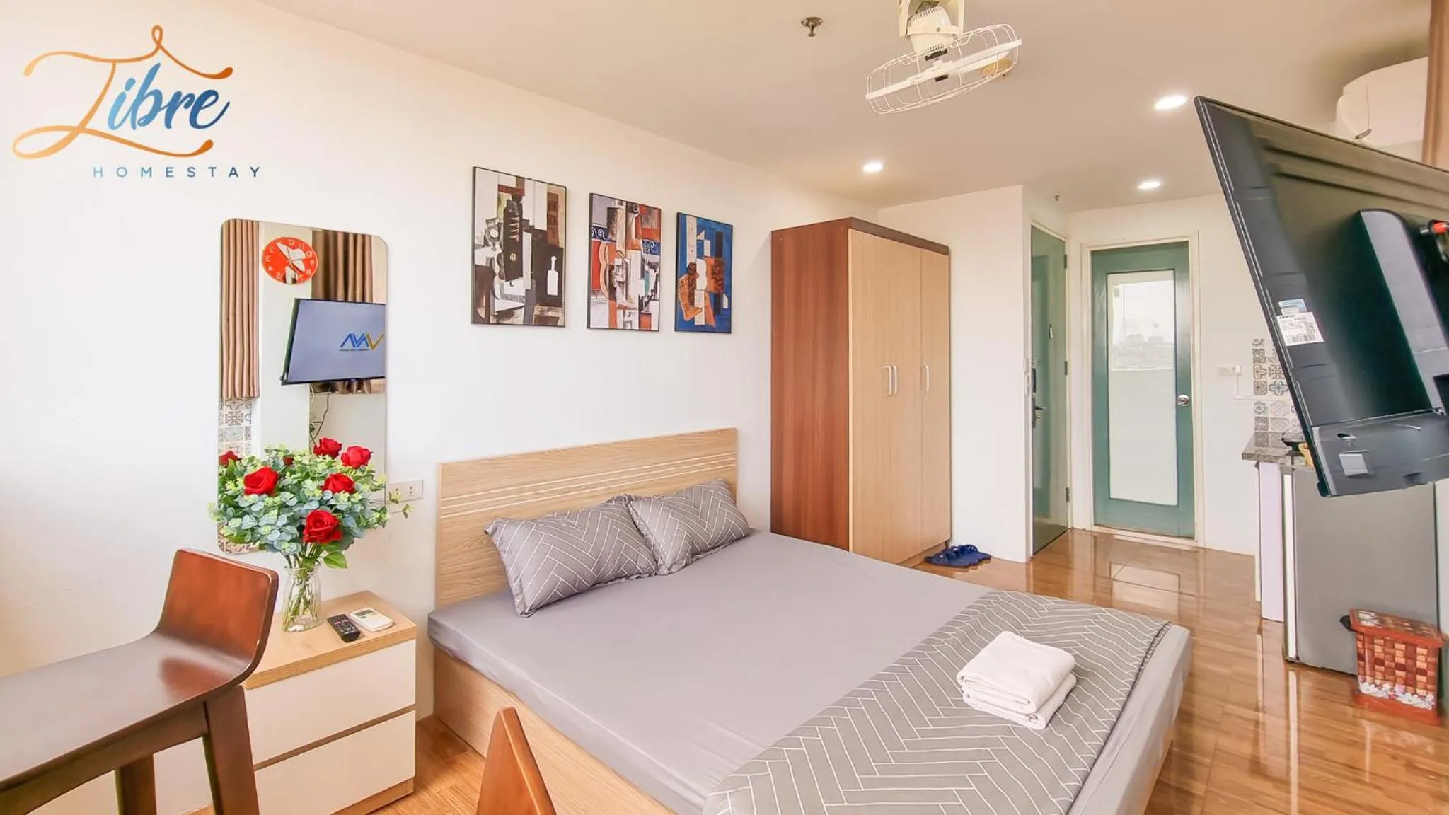 Bed in Libré Homestay