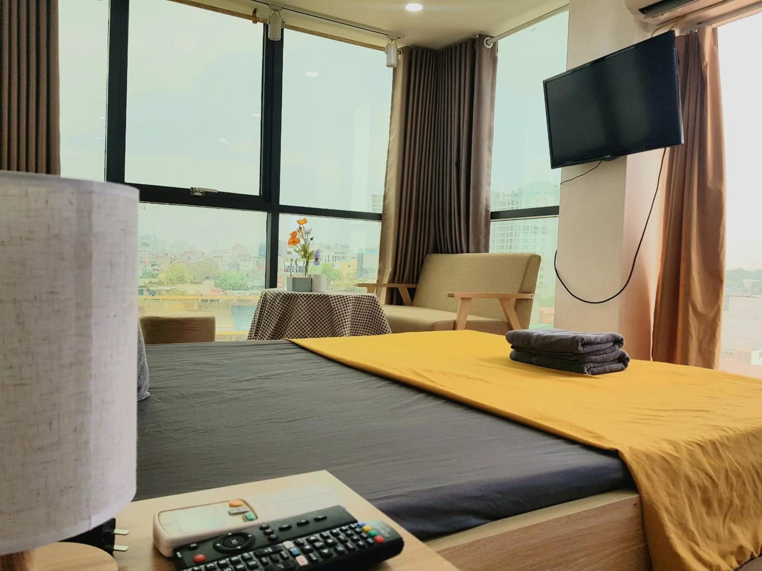 Natural landscape, Bed in Libré Homestay