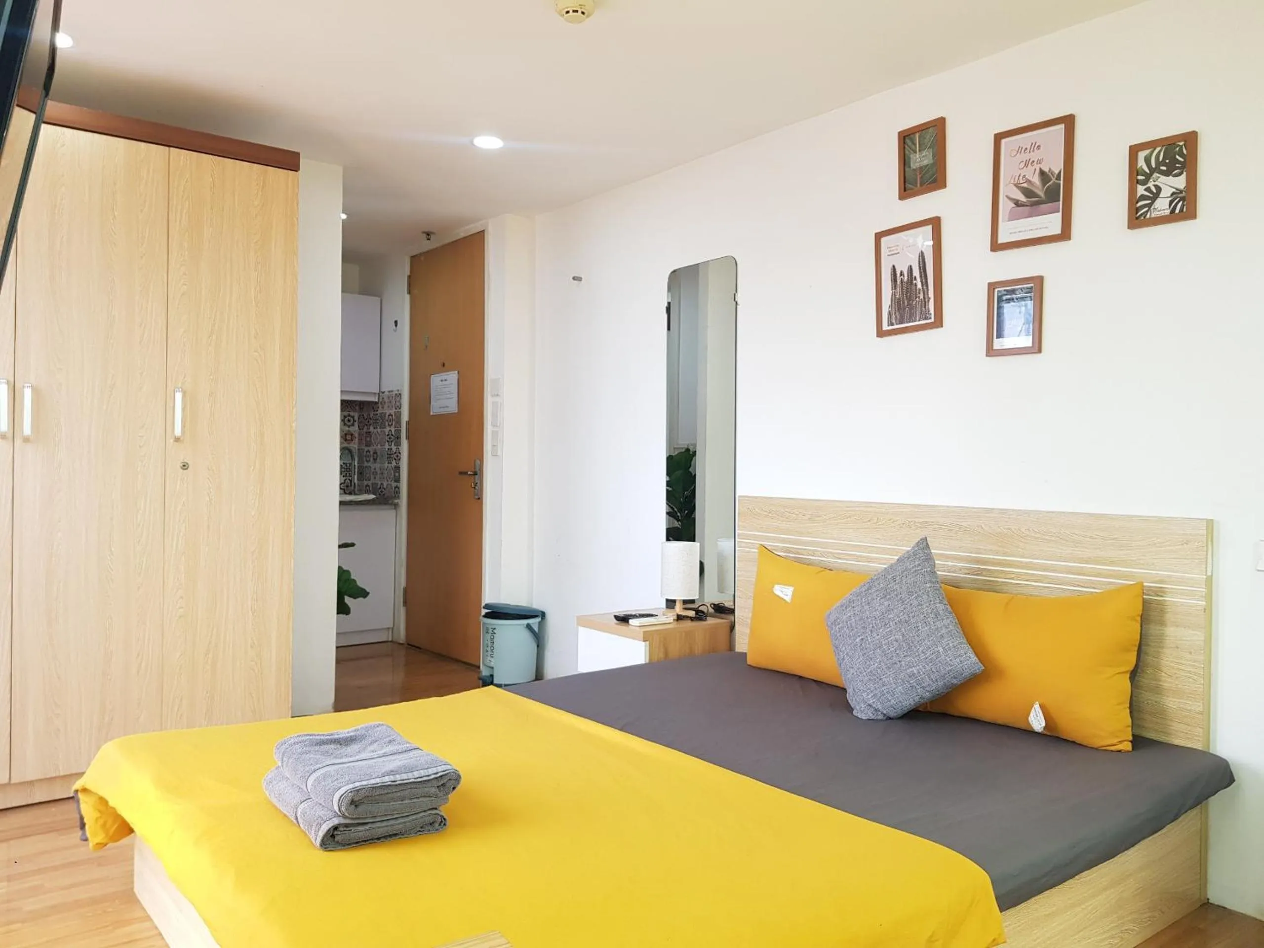 Decorative detail, Bed in Libré Homestay