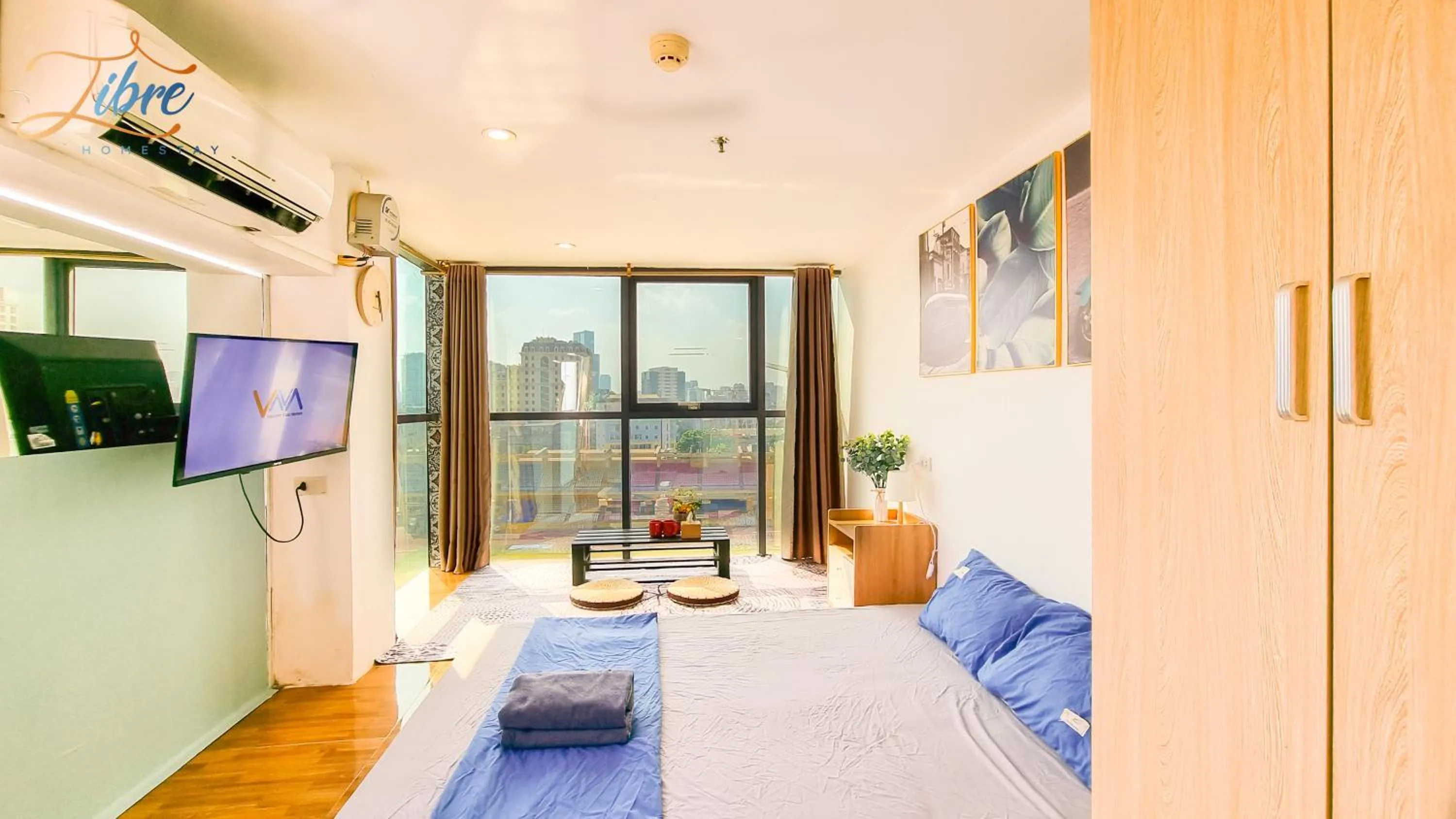 Bed in Libré Homestay