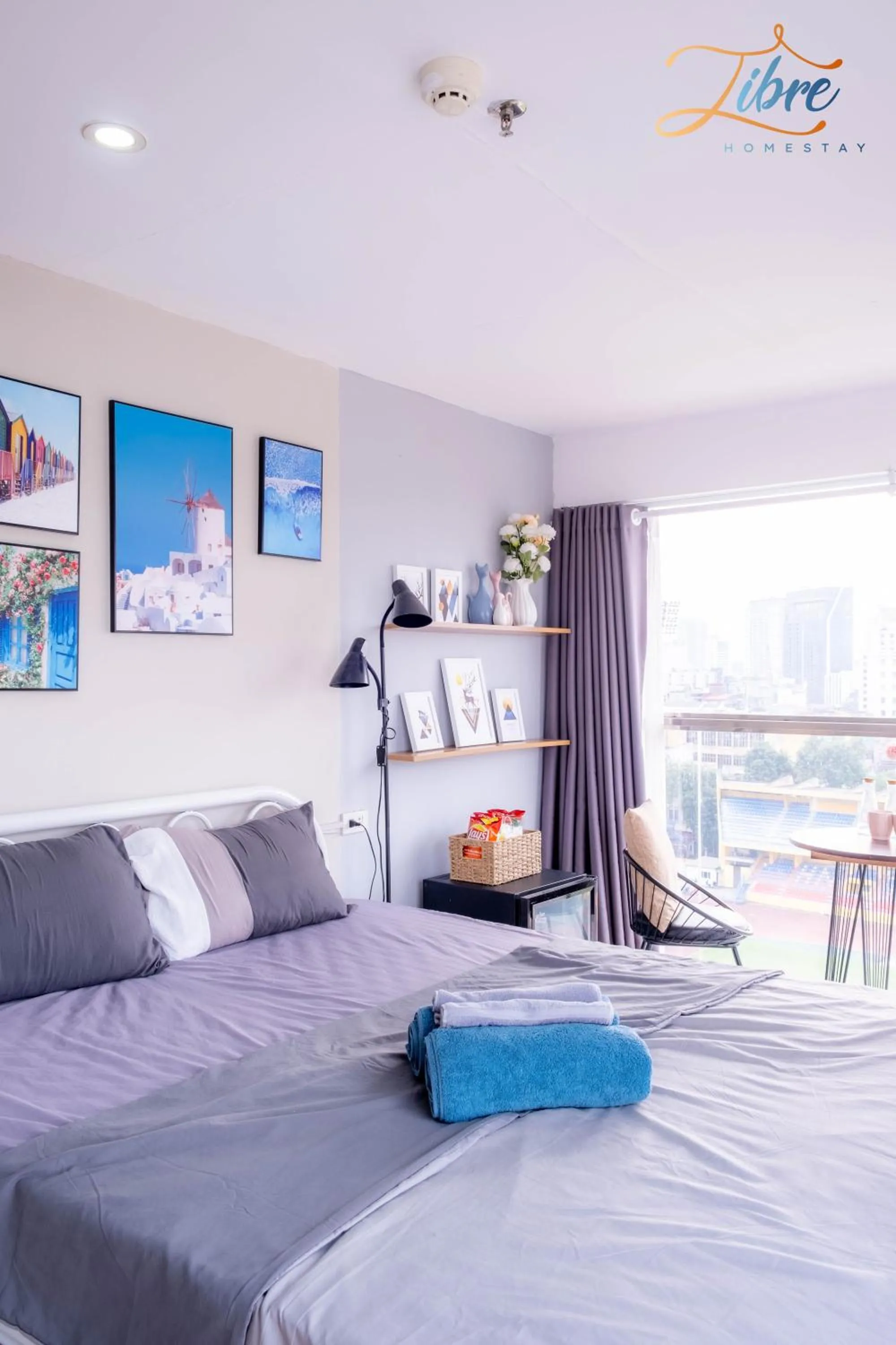 Bed in Libré Homestay